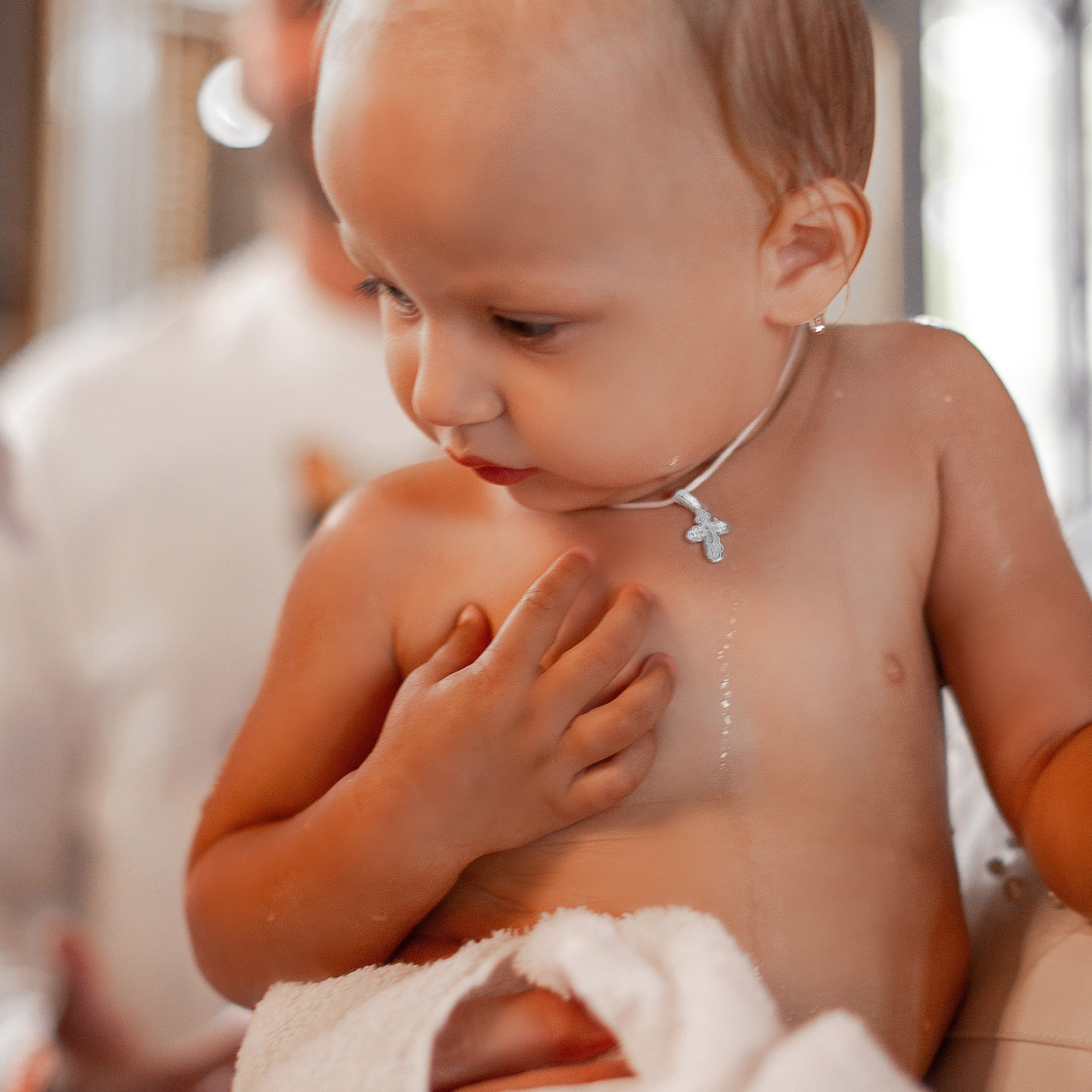 Крещение Анастасии. Семейный и детский фотограф в Москве Анастасия Брагина