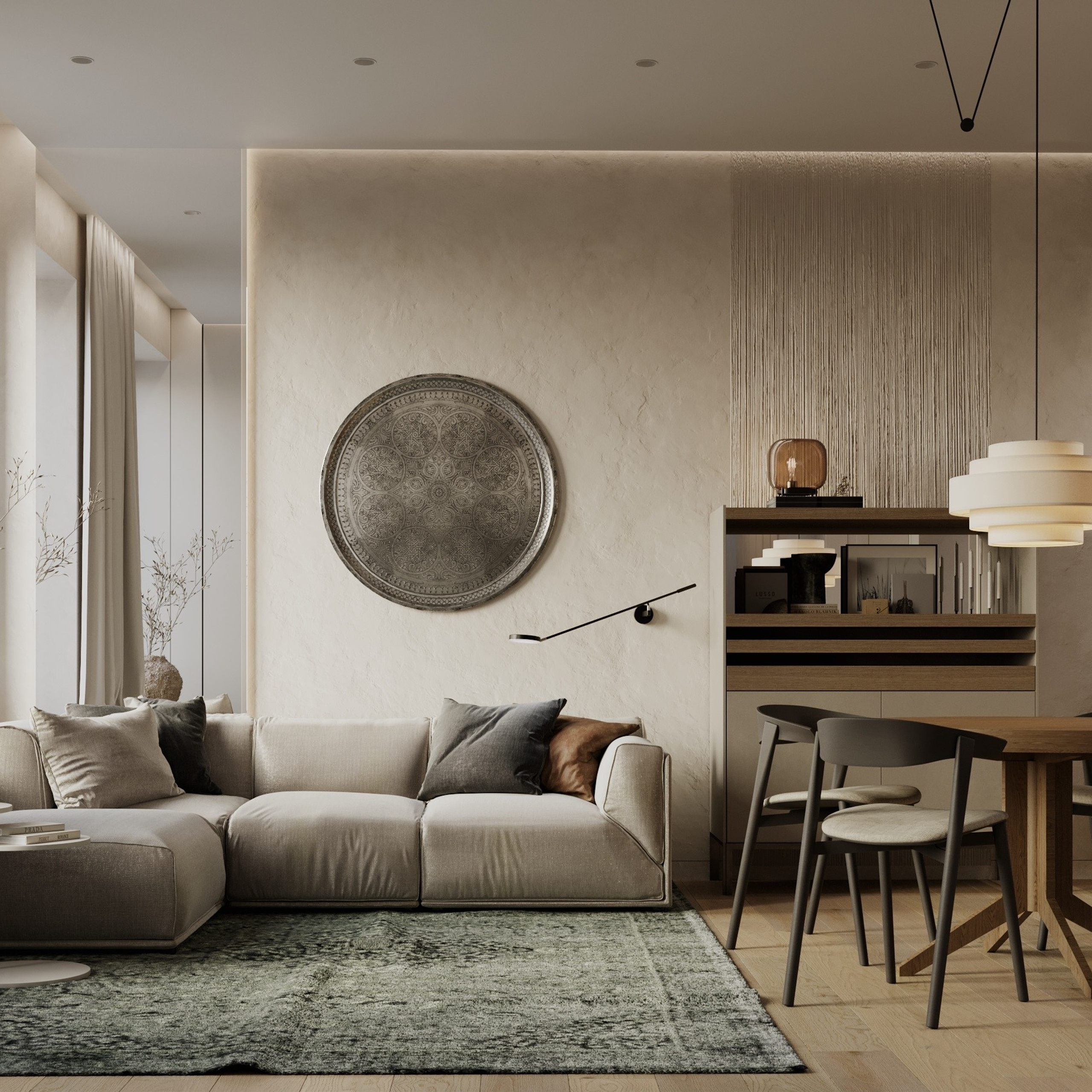 Гостиная зона Клубный дом «West Gaarden»