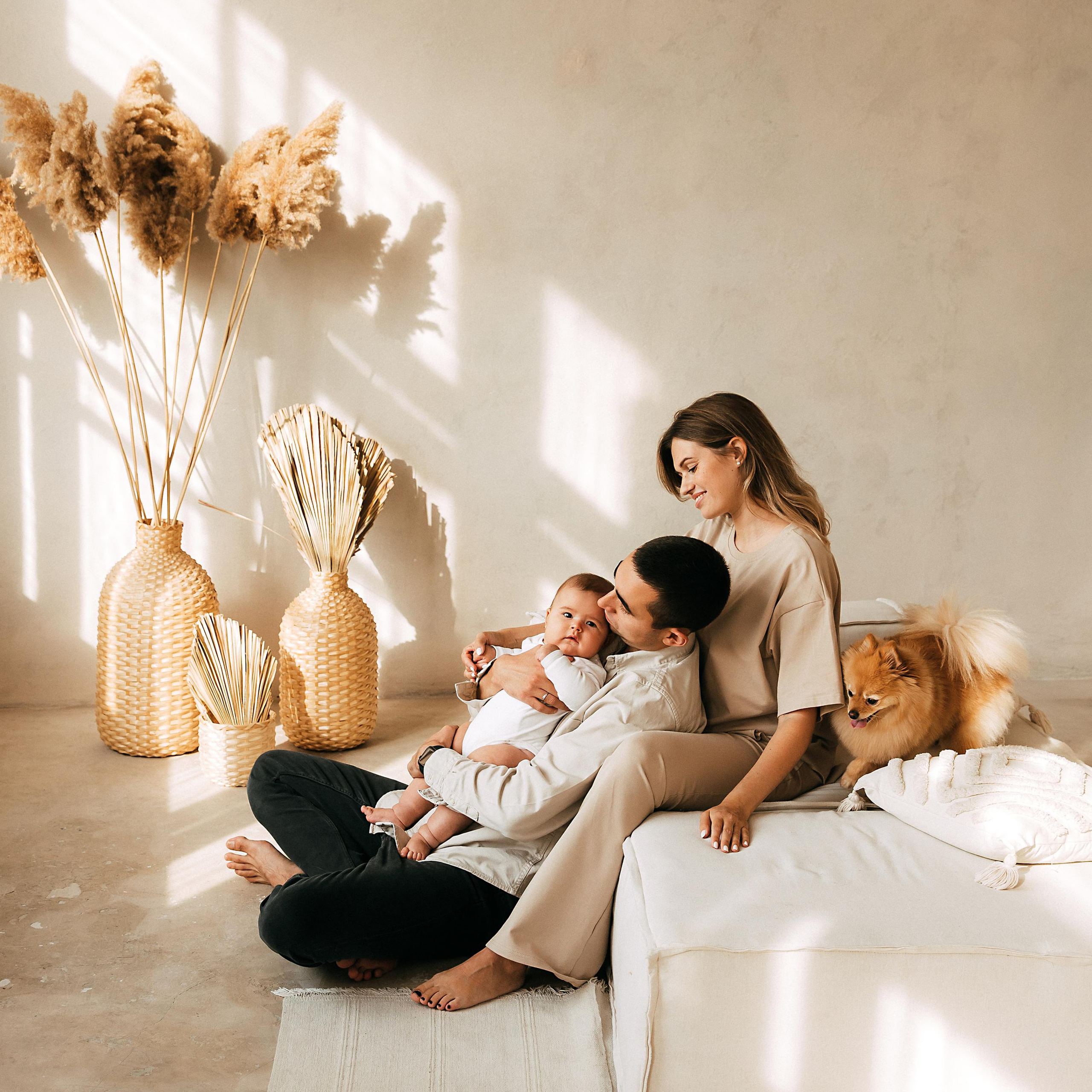 Лёня и его семья