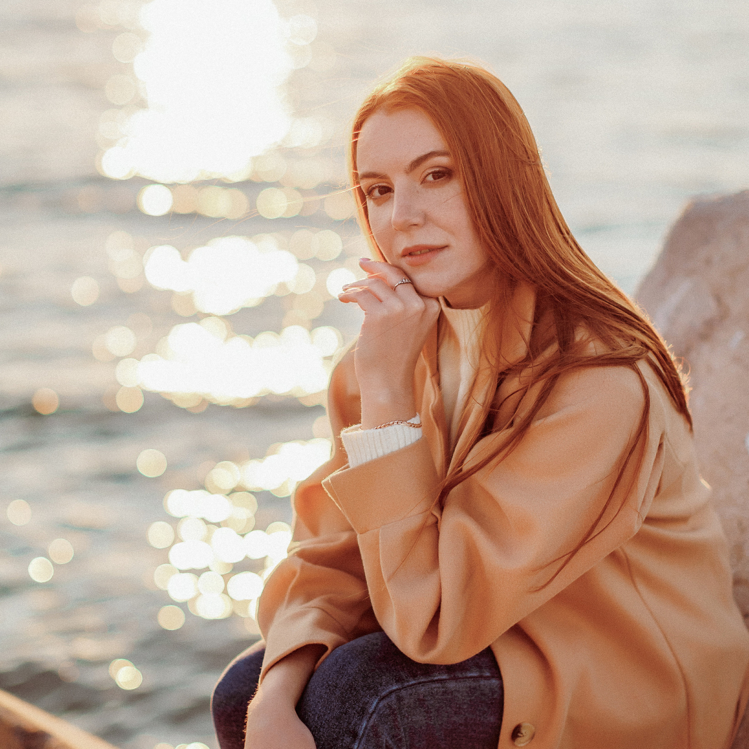 На природе