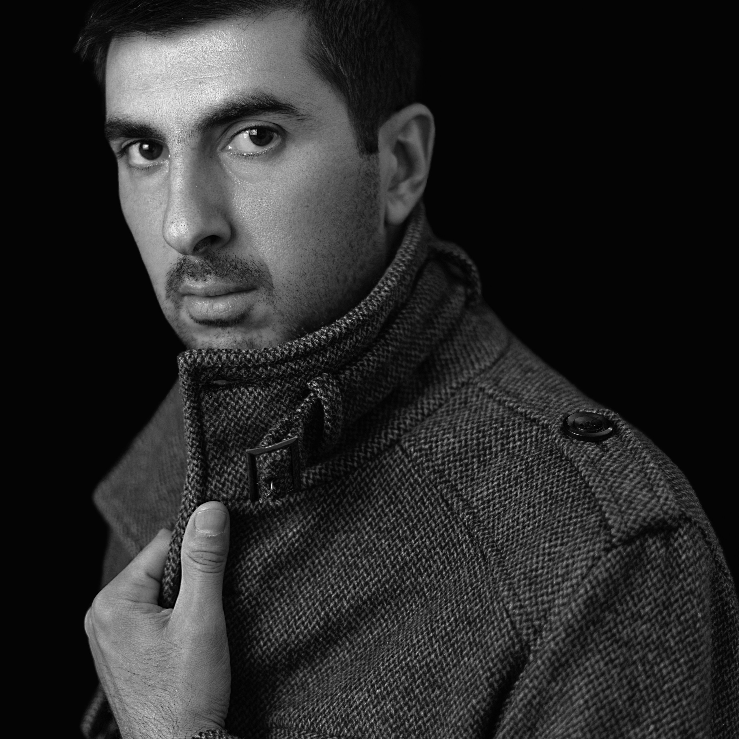 Мужской портрет «ЧБ»