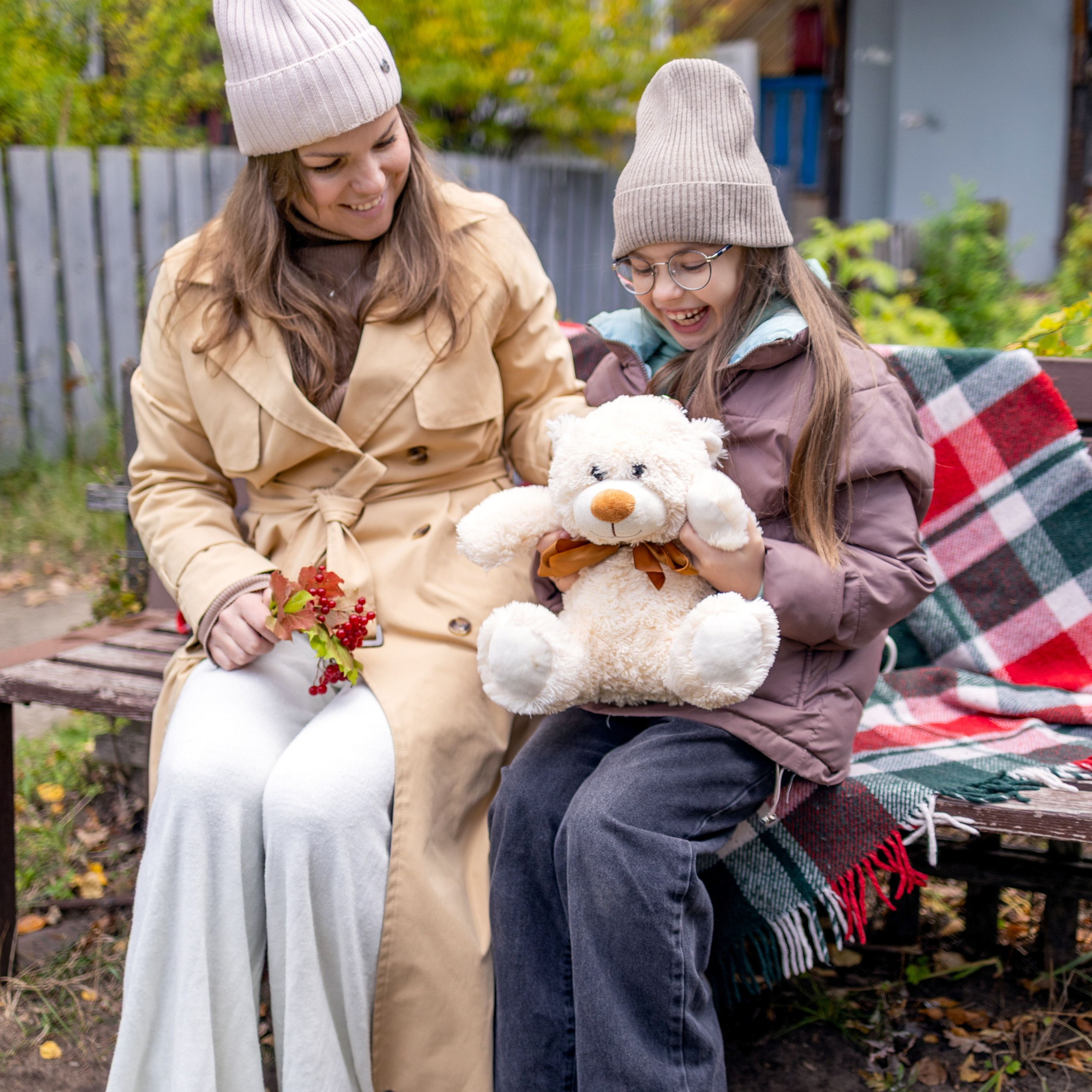 Пикник у дома. Осень
