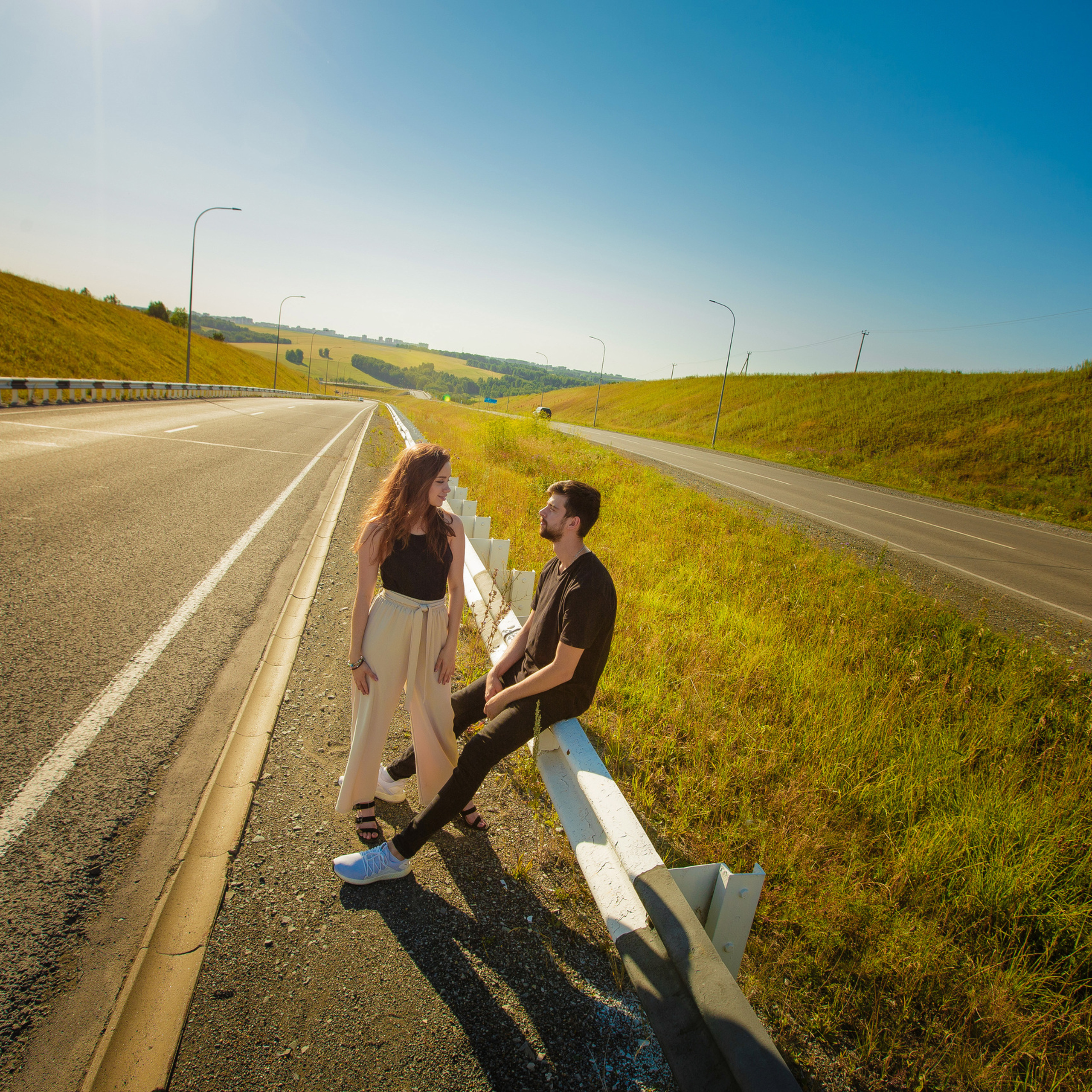 Прогулка двух влюбленных