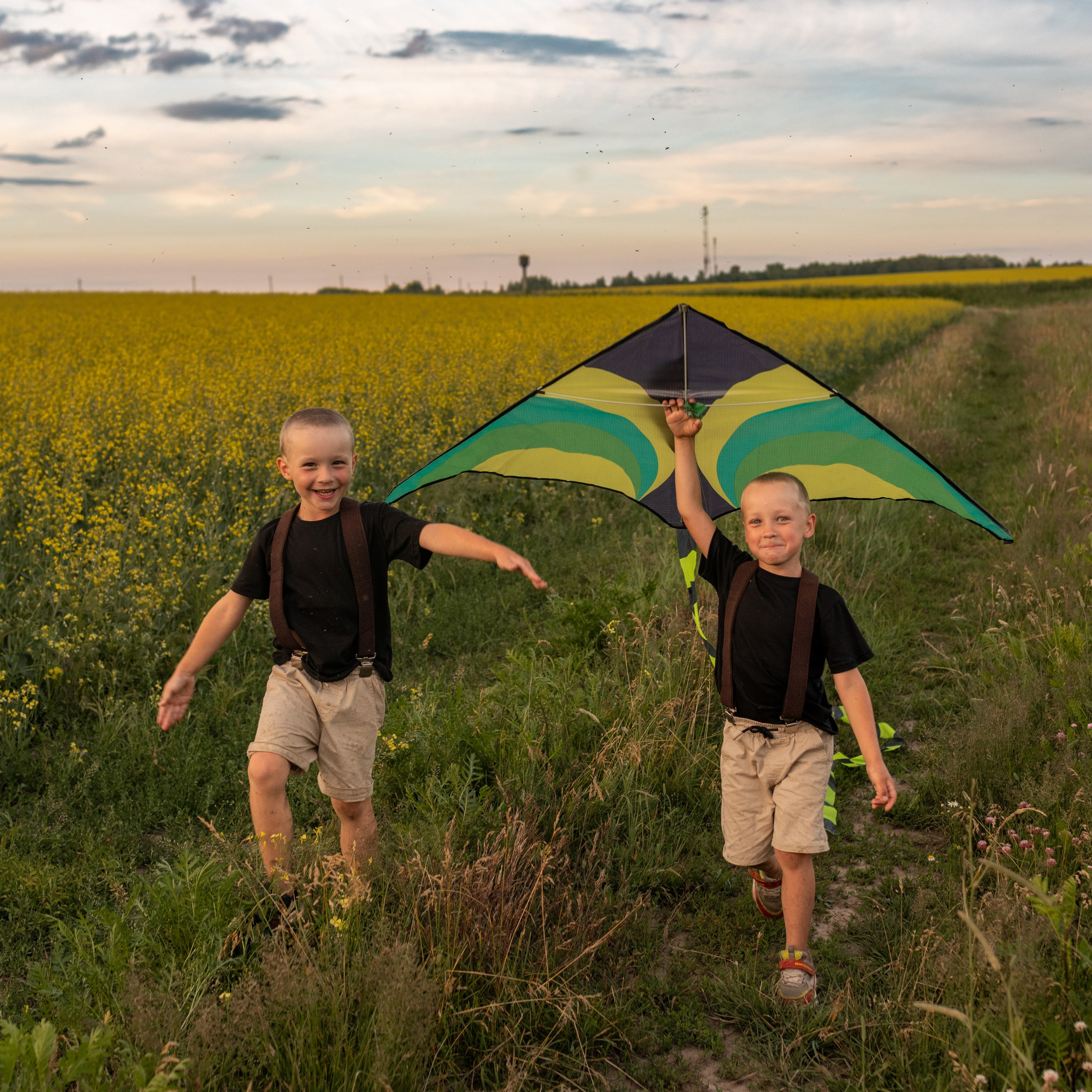 С&nbsp;воздушным змеем