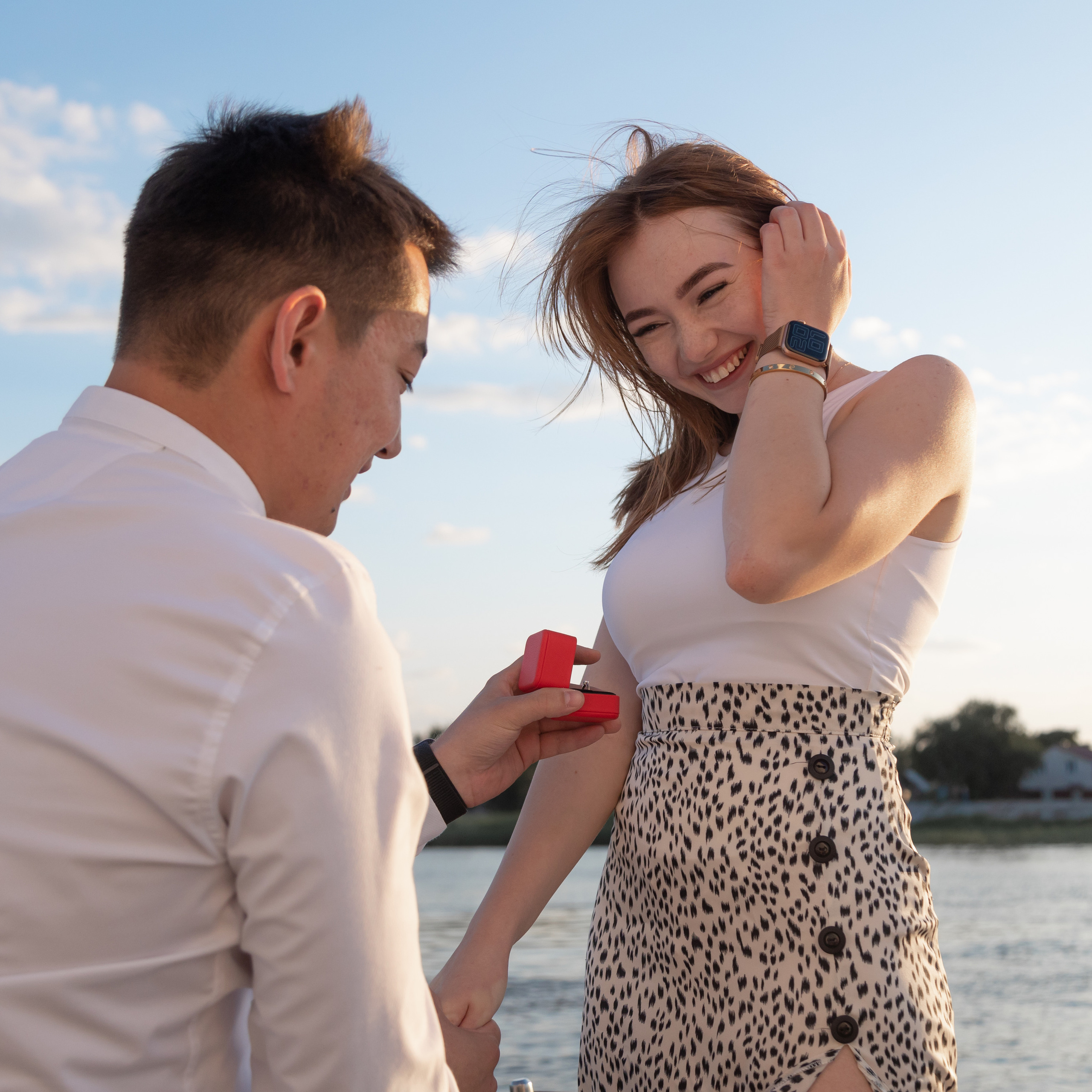 Амир и Вика (предложение). Профессиональный фотограф в Астрахани Оганян Аревик
