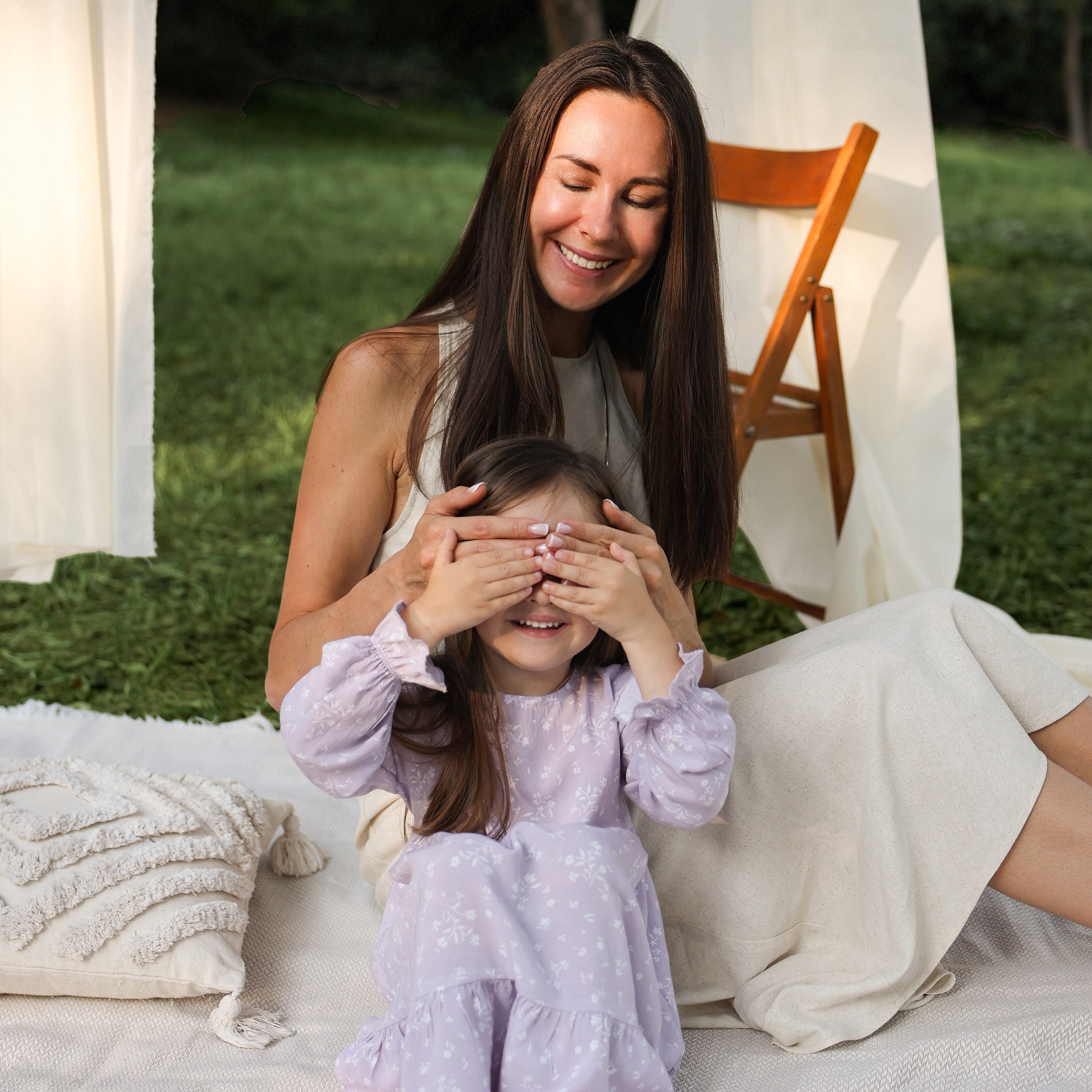 Таня и Кира: пикник