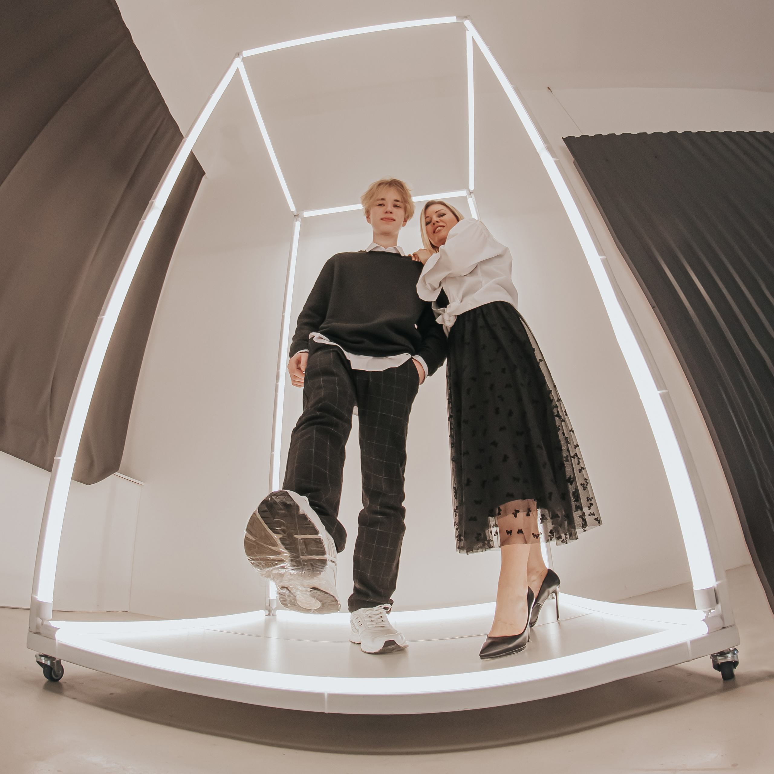 Елена, Сергей, Павел. Семейная фотосессия