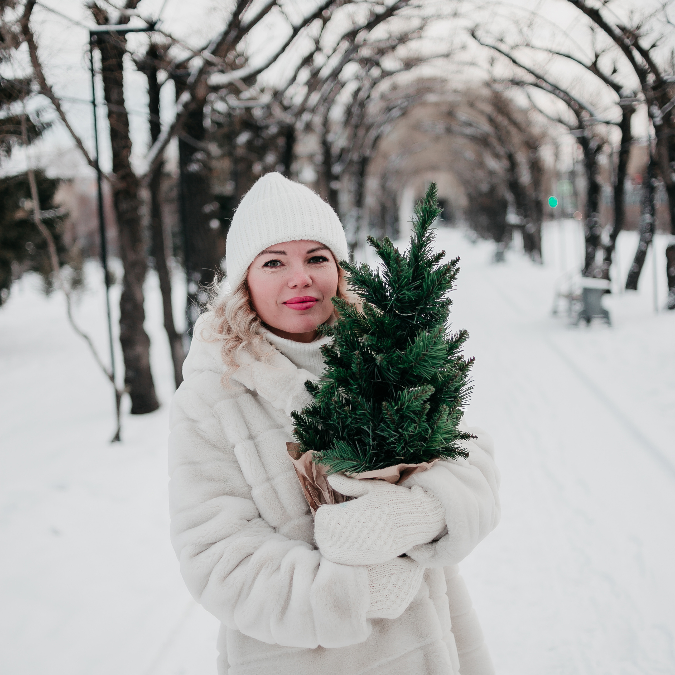 Елена. Зимняя прогулка