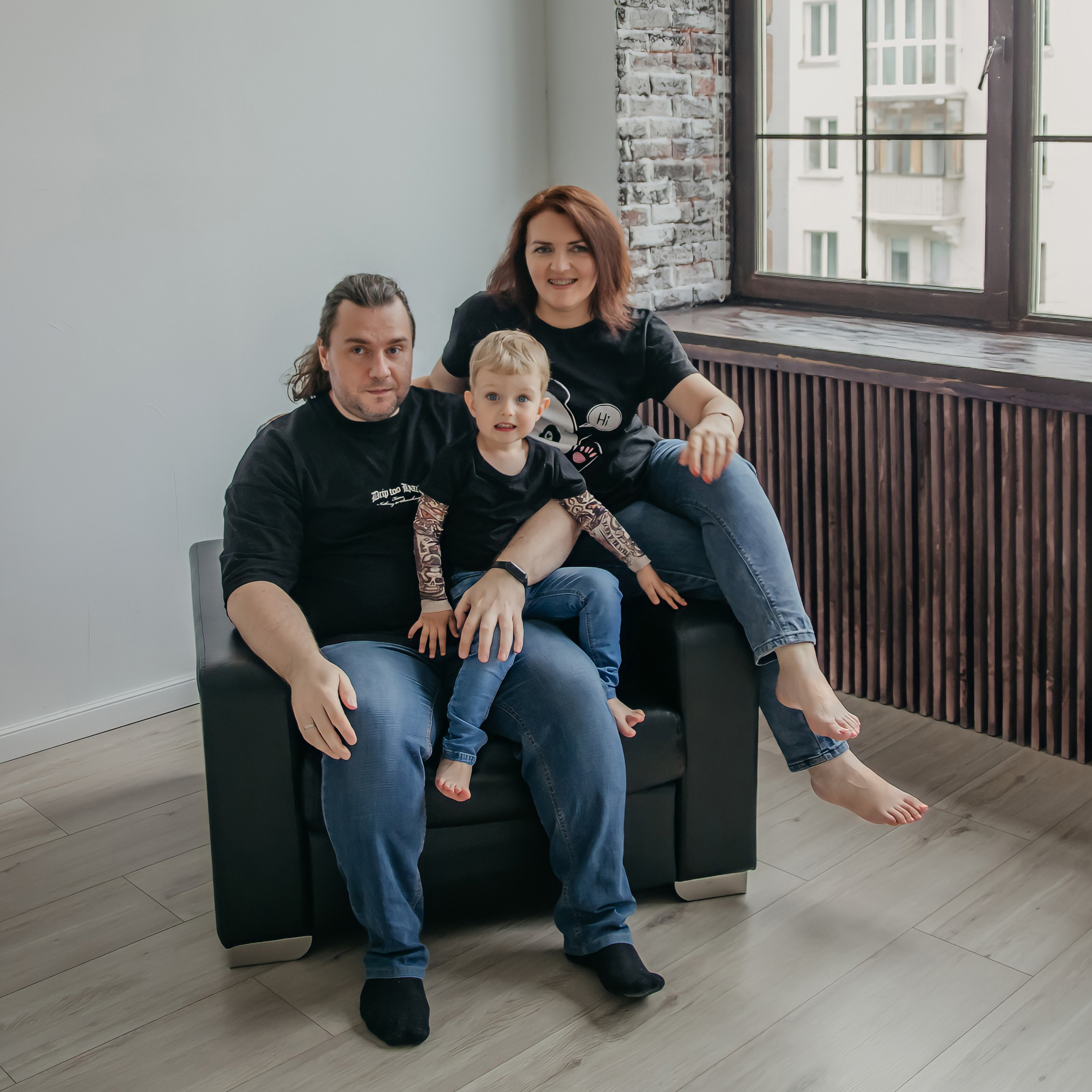 Андрей, Анастасия и Миша