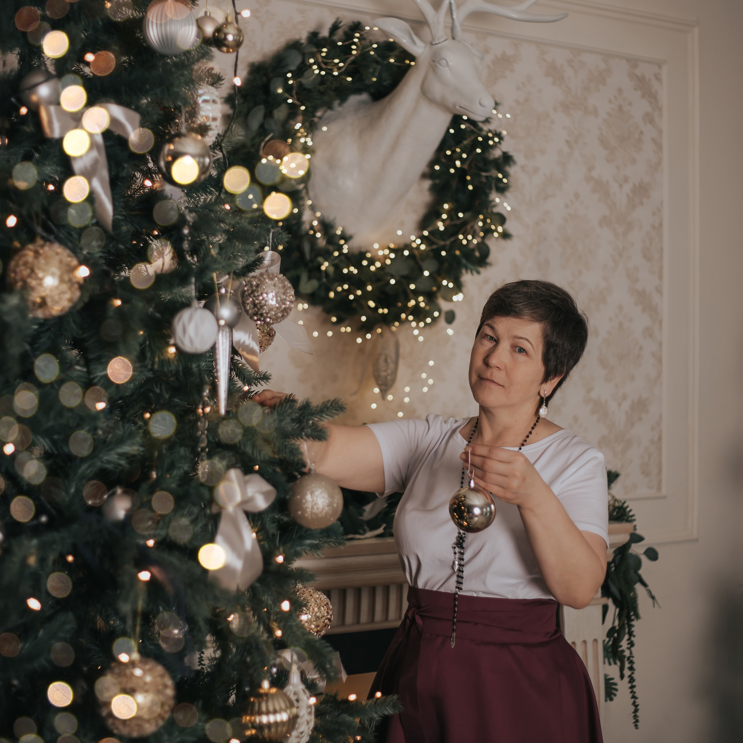 Ирина. Новогодняя фотосессия