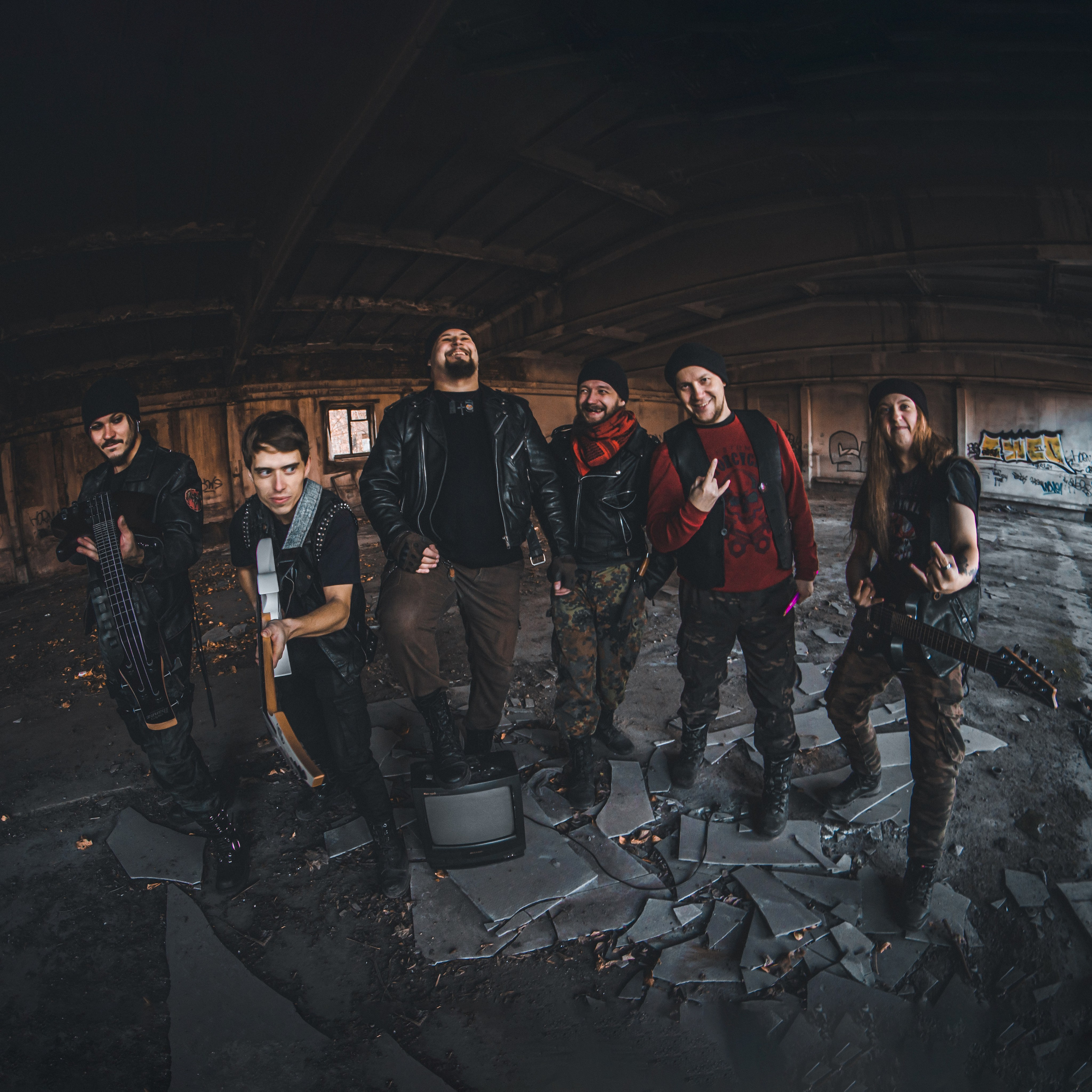 Nuclear desert. Съёмка для обложки