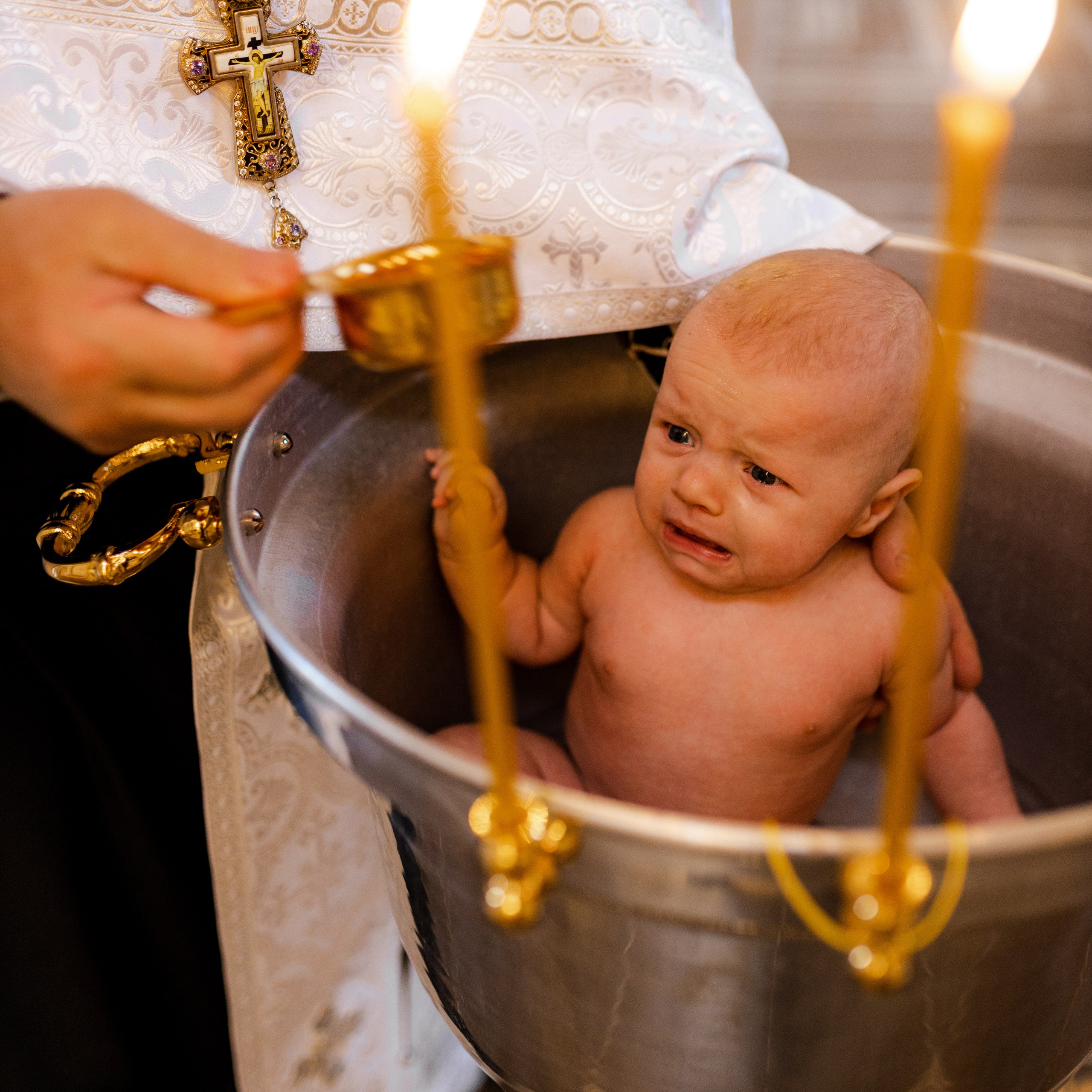 Таинство Крещения Георгия