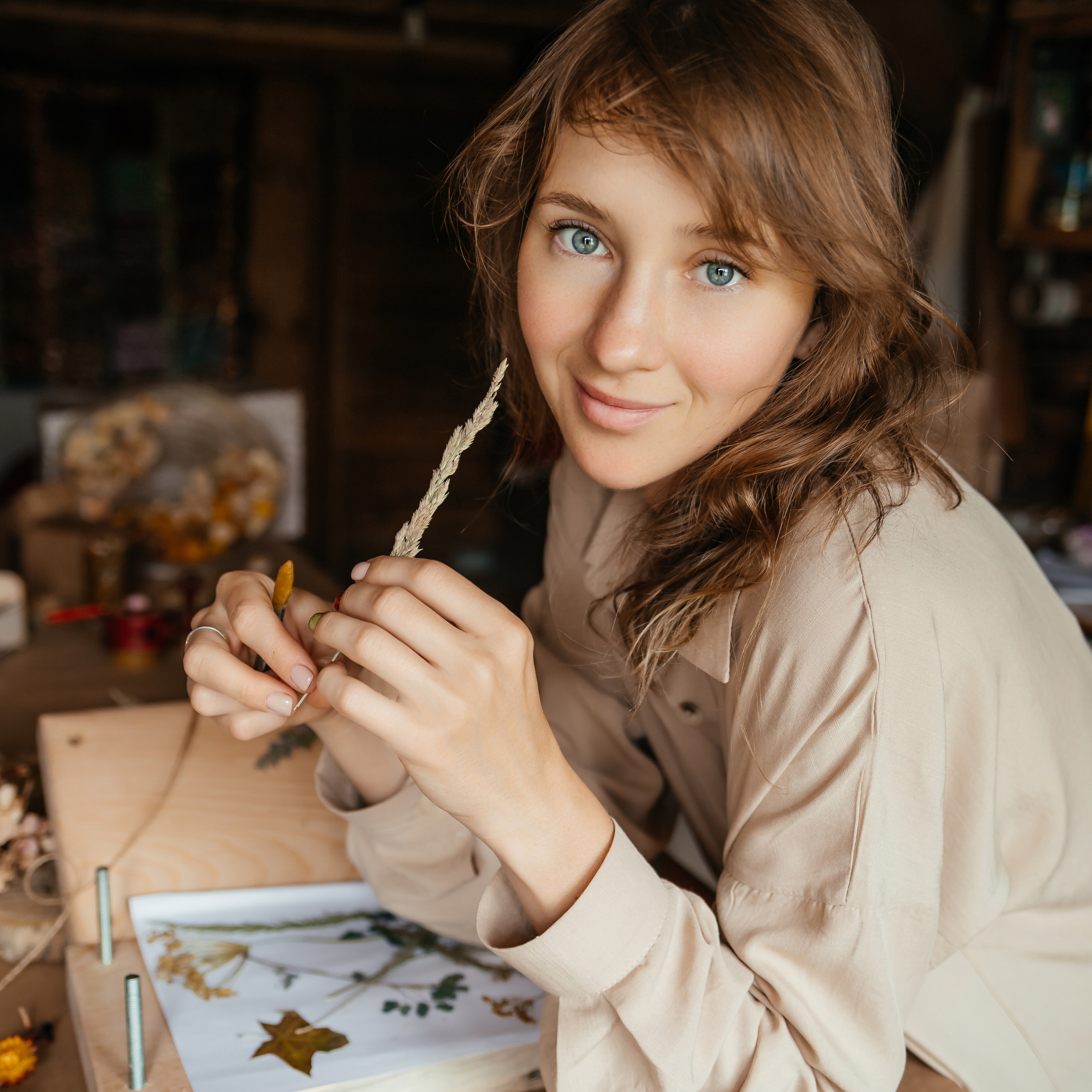 Алина и её уютная мастерская