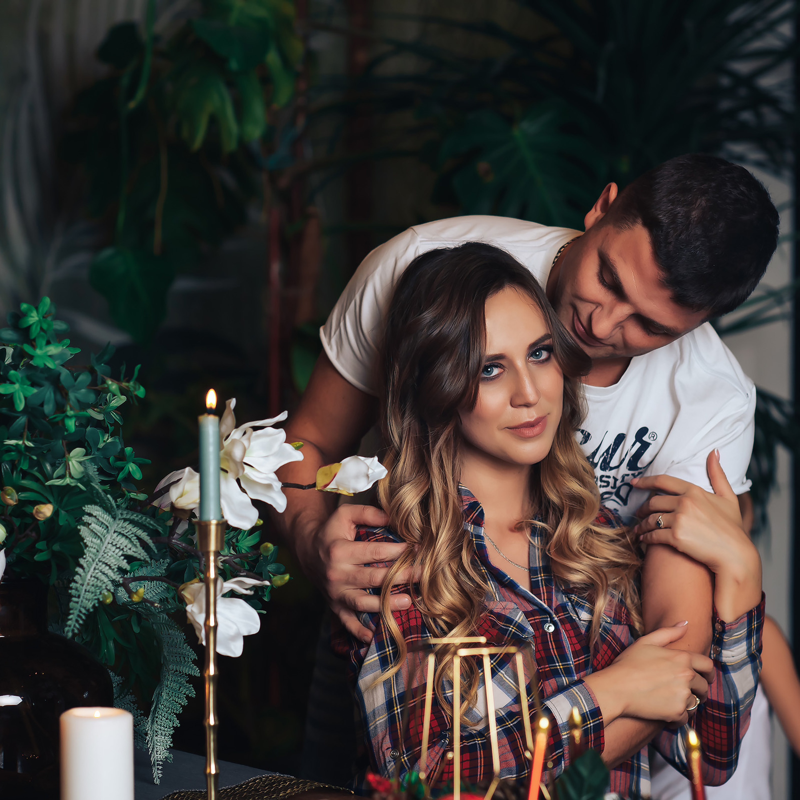 Александра, Дмитрий и Варя (семейная фотосессия). Фотограф в Санкт-Петербурге Наталья Прядильщикова