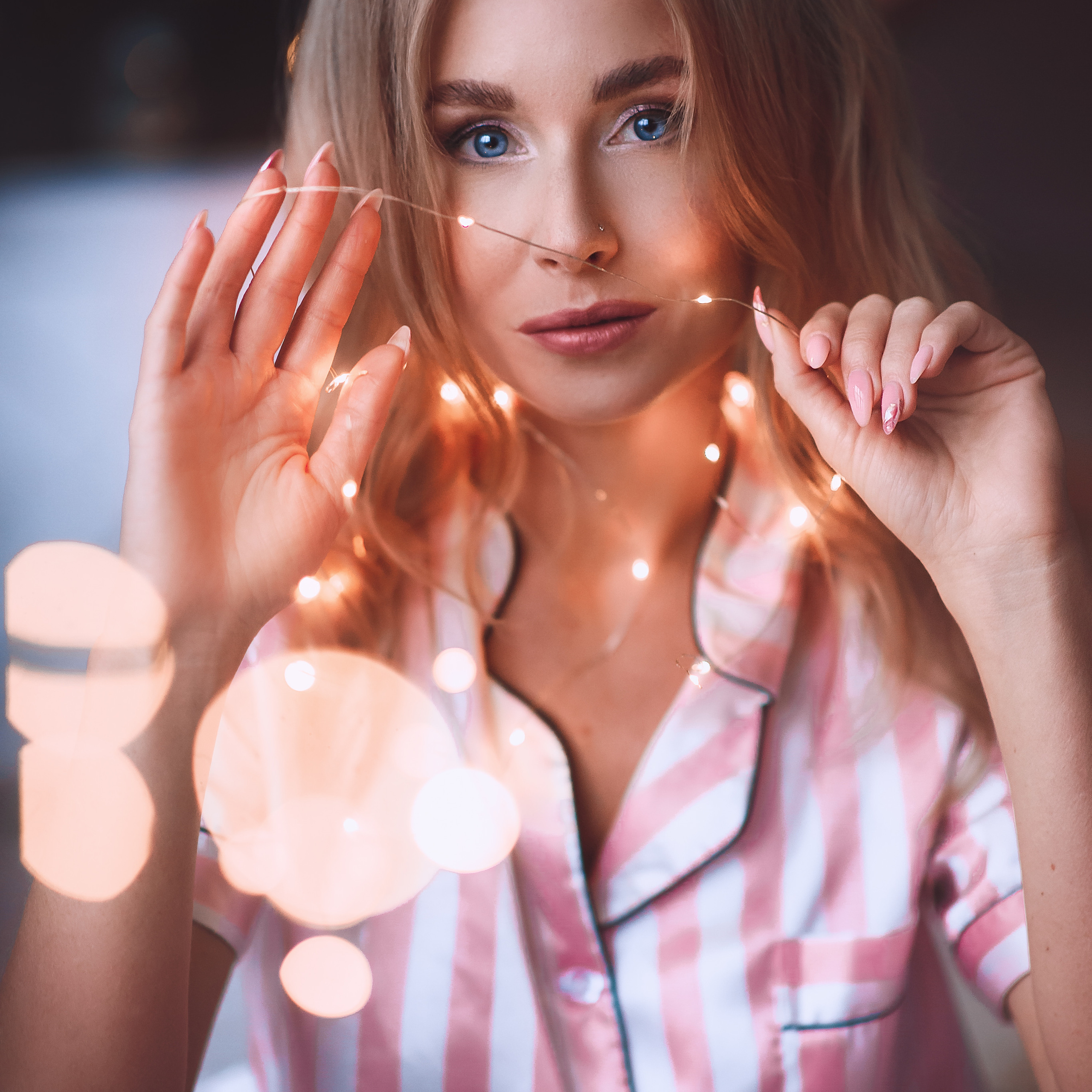 Ксения (фотосессия в пижаме). Фотограф в Санкт-Петербурге Наталья Прядильщикова