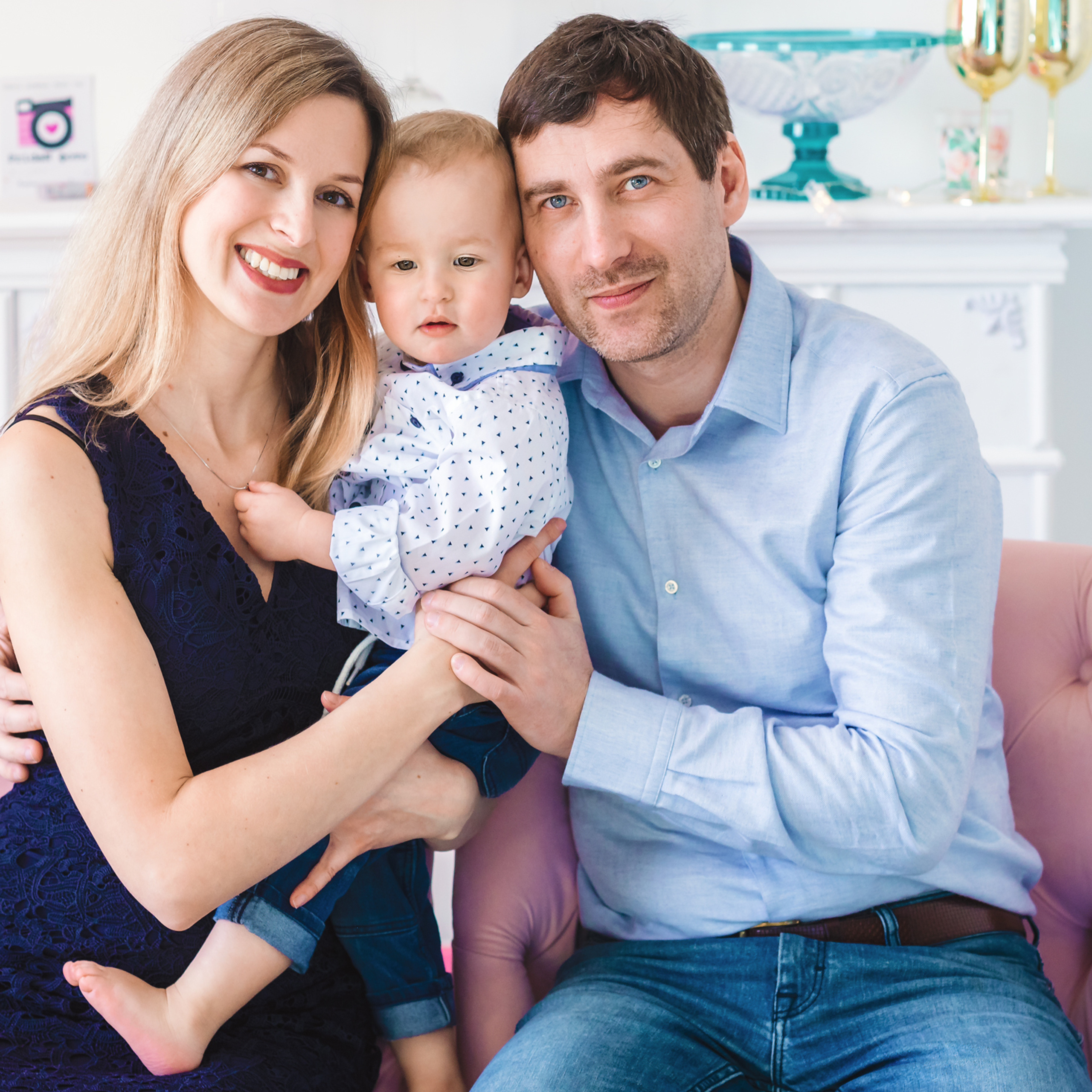 Семейная фотосессия Анна, Петр и Георгий. Фотограф в Санкт-Петербурге Наталья Прядильщикова