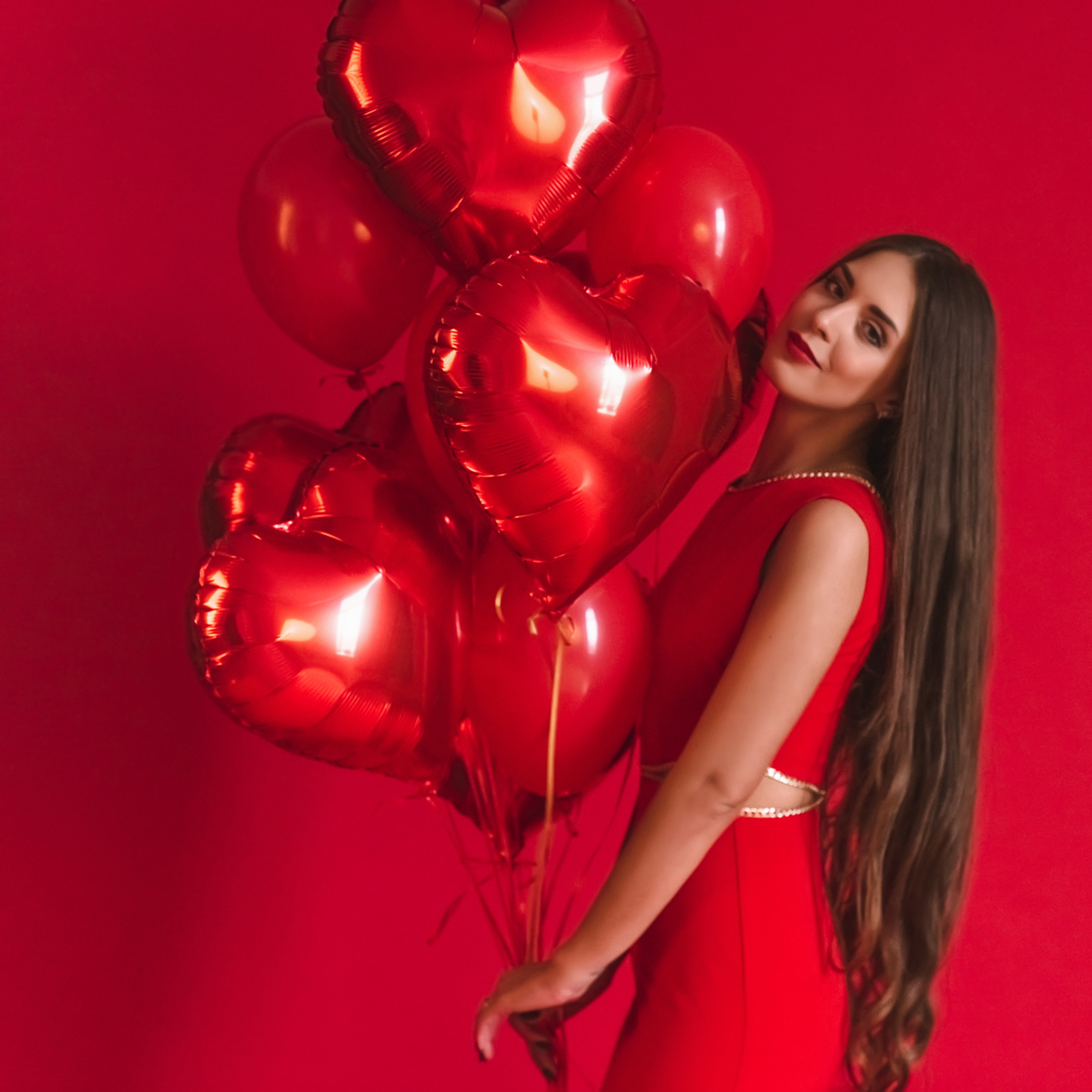 Анна (фотосессия с воздушными шарами). Фотограф в Санкт-Петербурге Наталья Прядильщикова