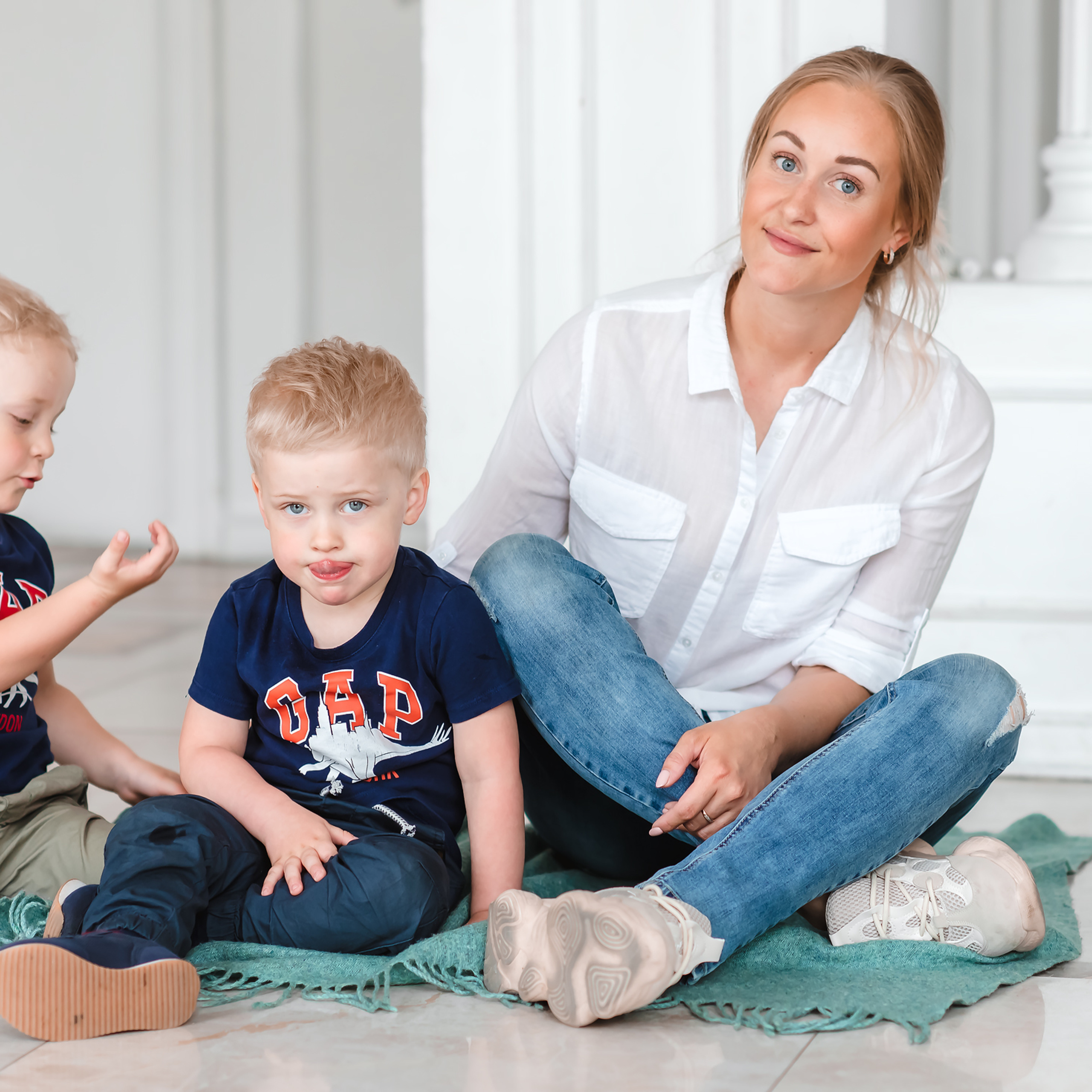 Мария, Федя и Даня. Фотограф в Санкт-Петербурге Наталья Прядильщикова