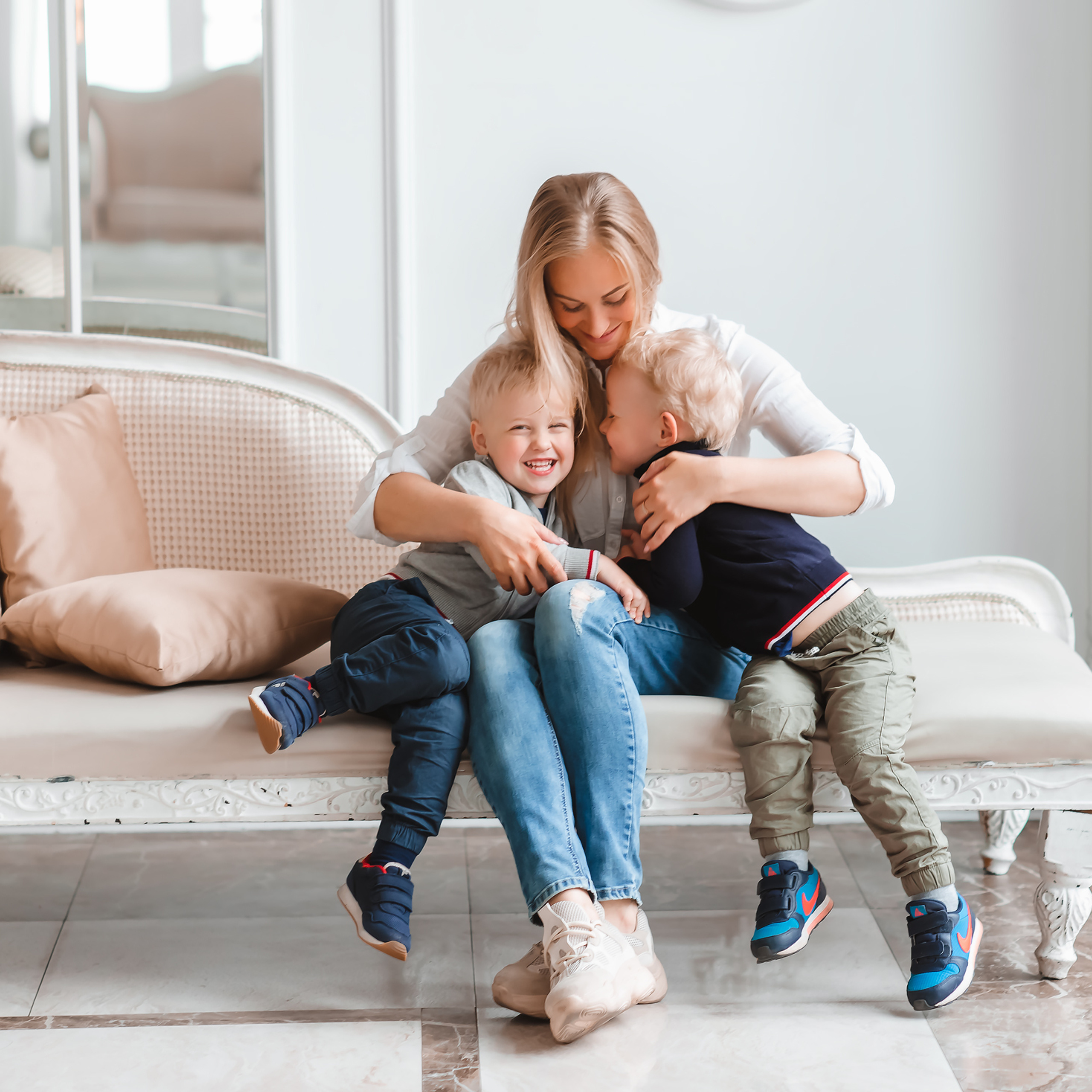 Мария, Федя и Даня. Фотограф в Санкт-Петербурге Наталья Прядильщикова