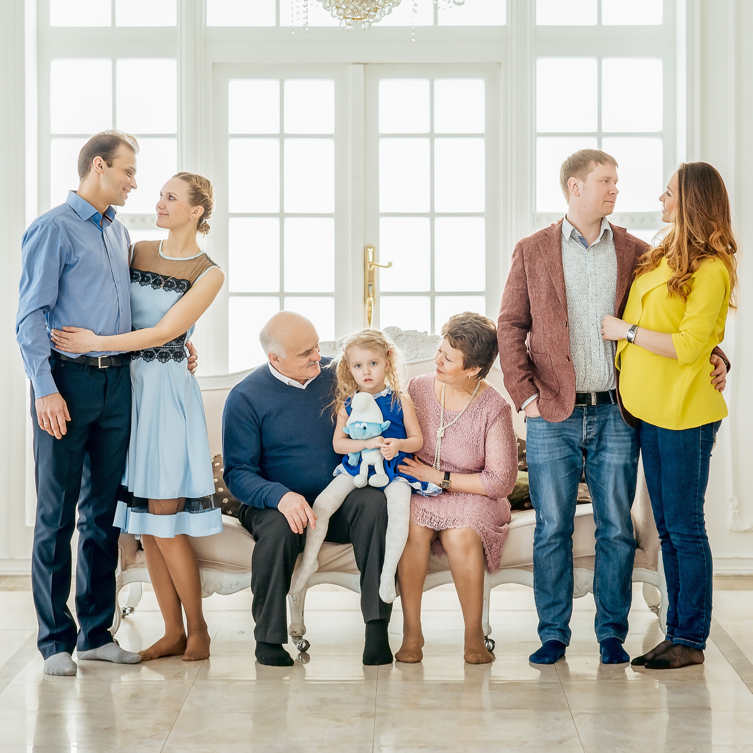 Семья Кристины и Максима. Фотограф в Санкт-Петербурге Наталья Прядильщикова