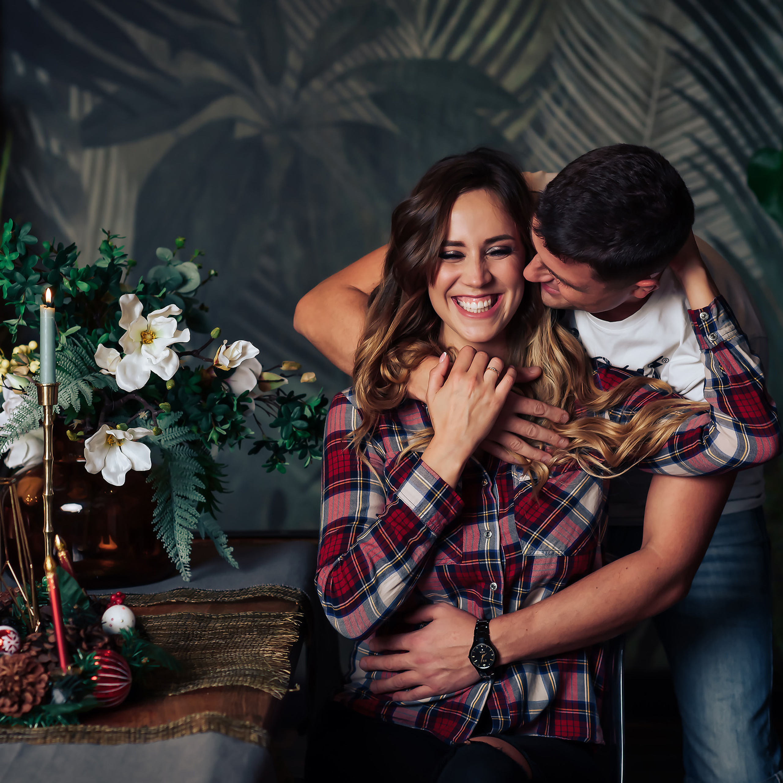 Александра, Дмитрий и Варя (семейная фотосессия). Фотограф в Санкт-Петербурге Наталья Прядильщикова