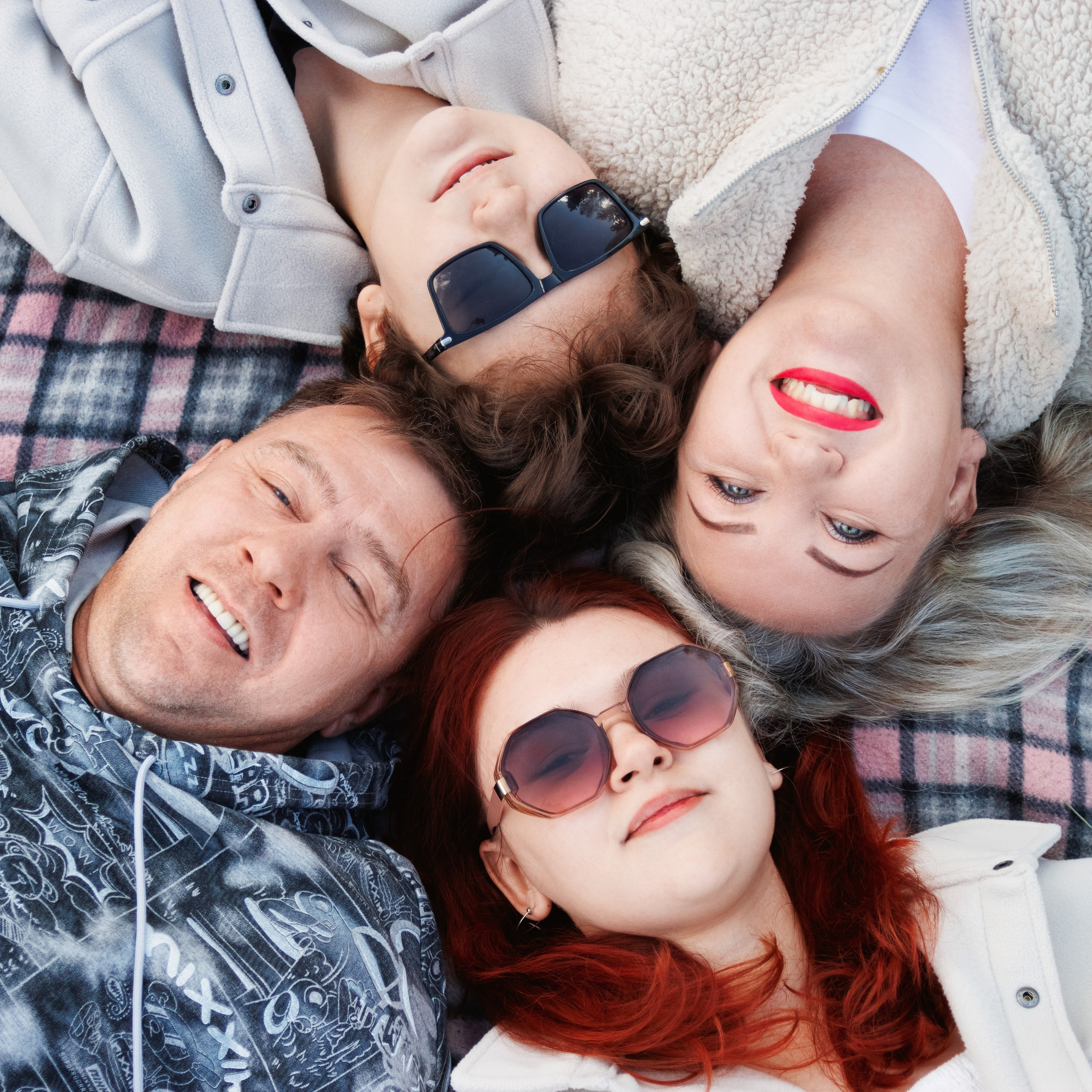 На природе