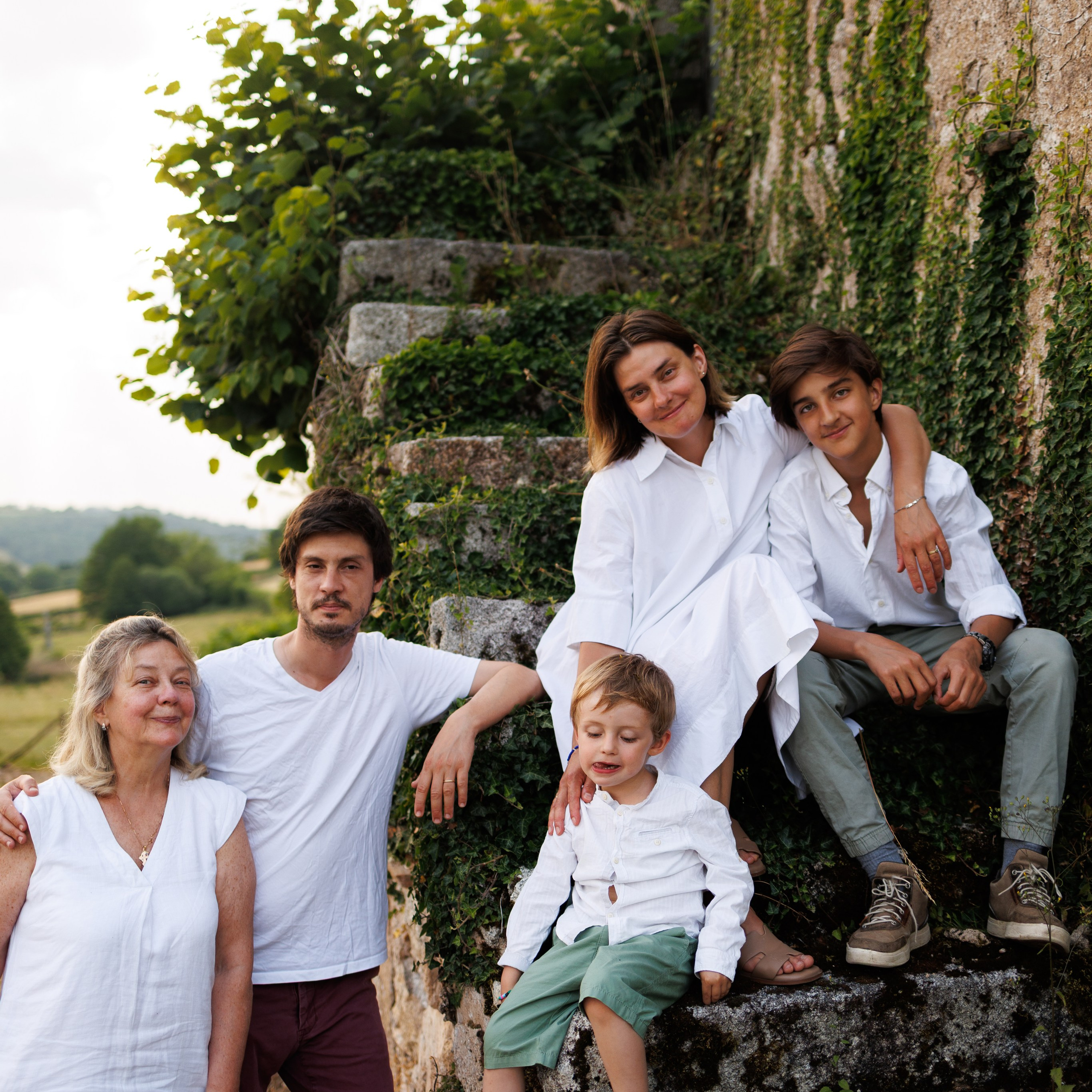 Марианна +Оливье +Габриэль + Георгий