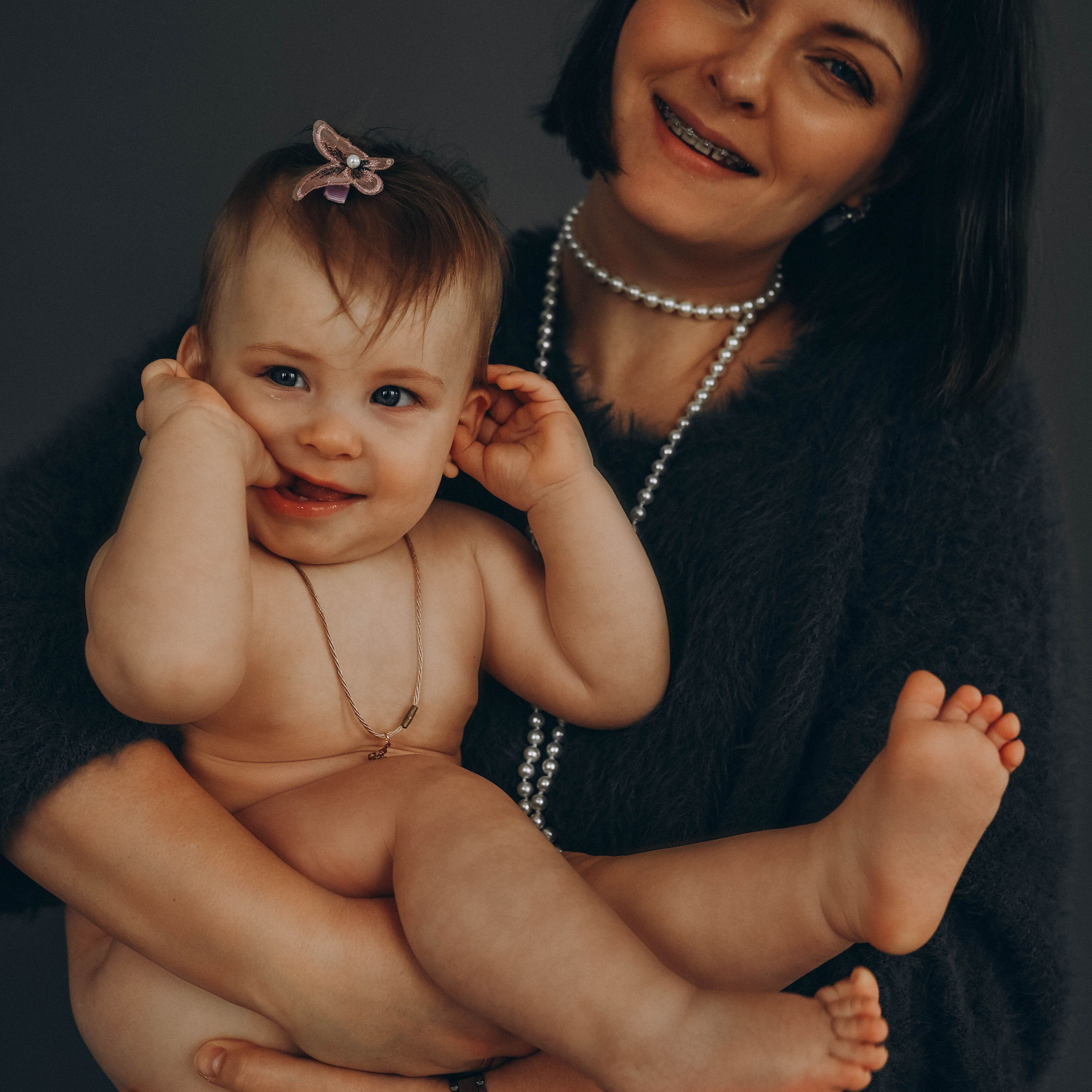 Фотосессия на годик. Любочка