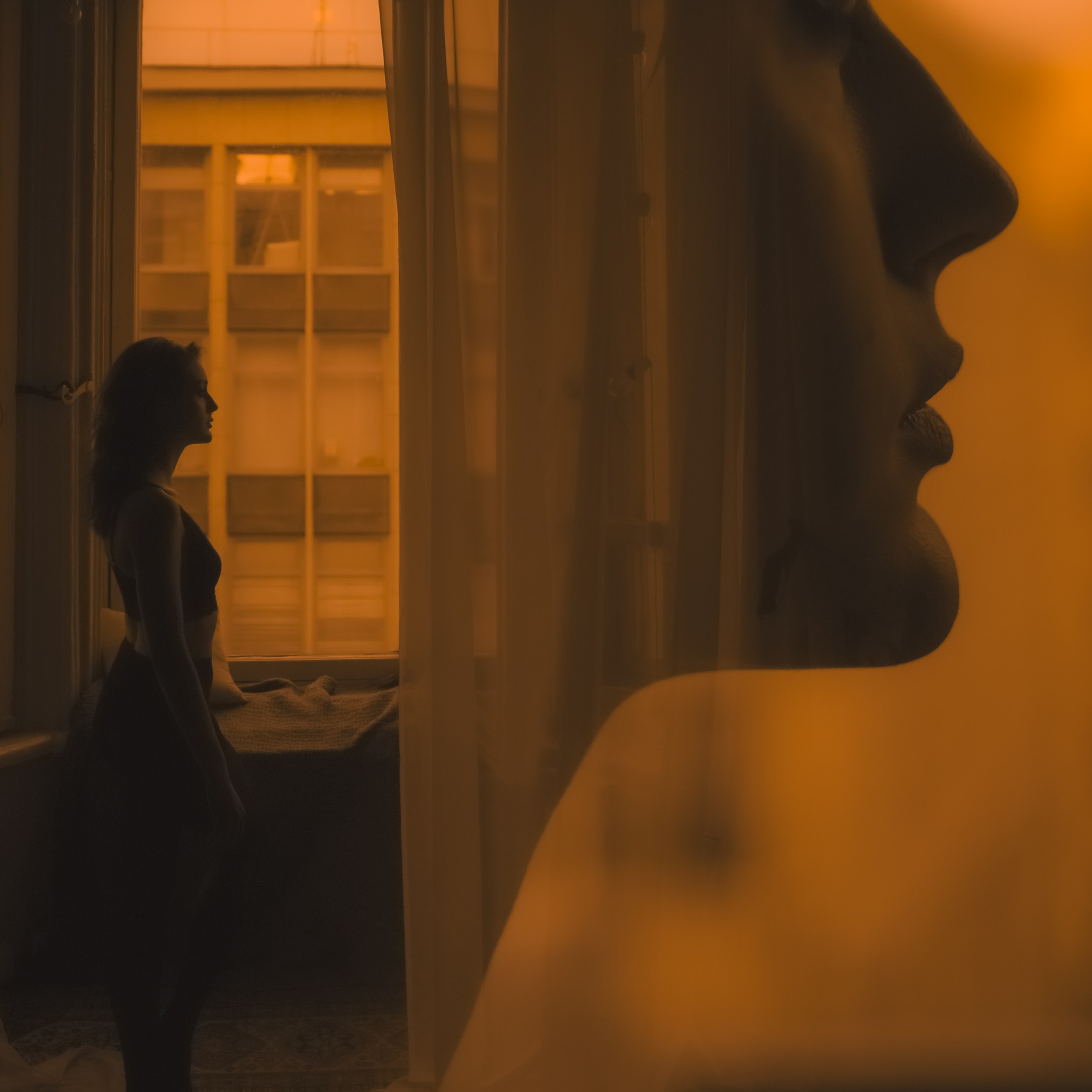 Женская фотосессия в студии. Вика