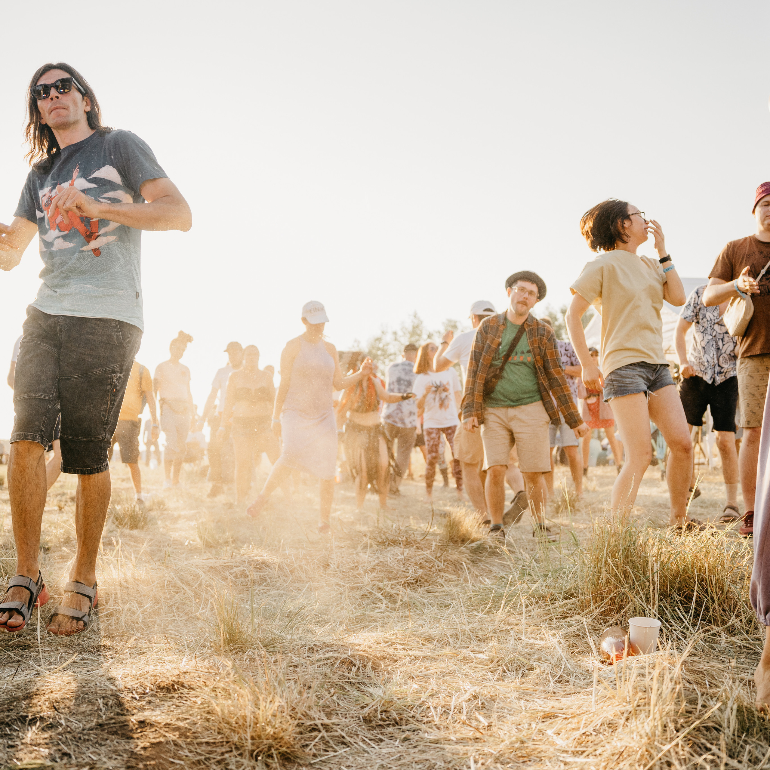 Репортажная съемка на фестивале