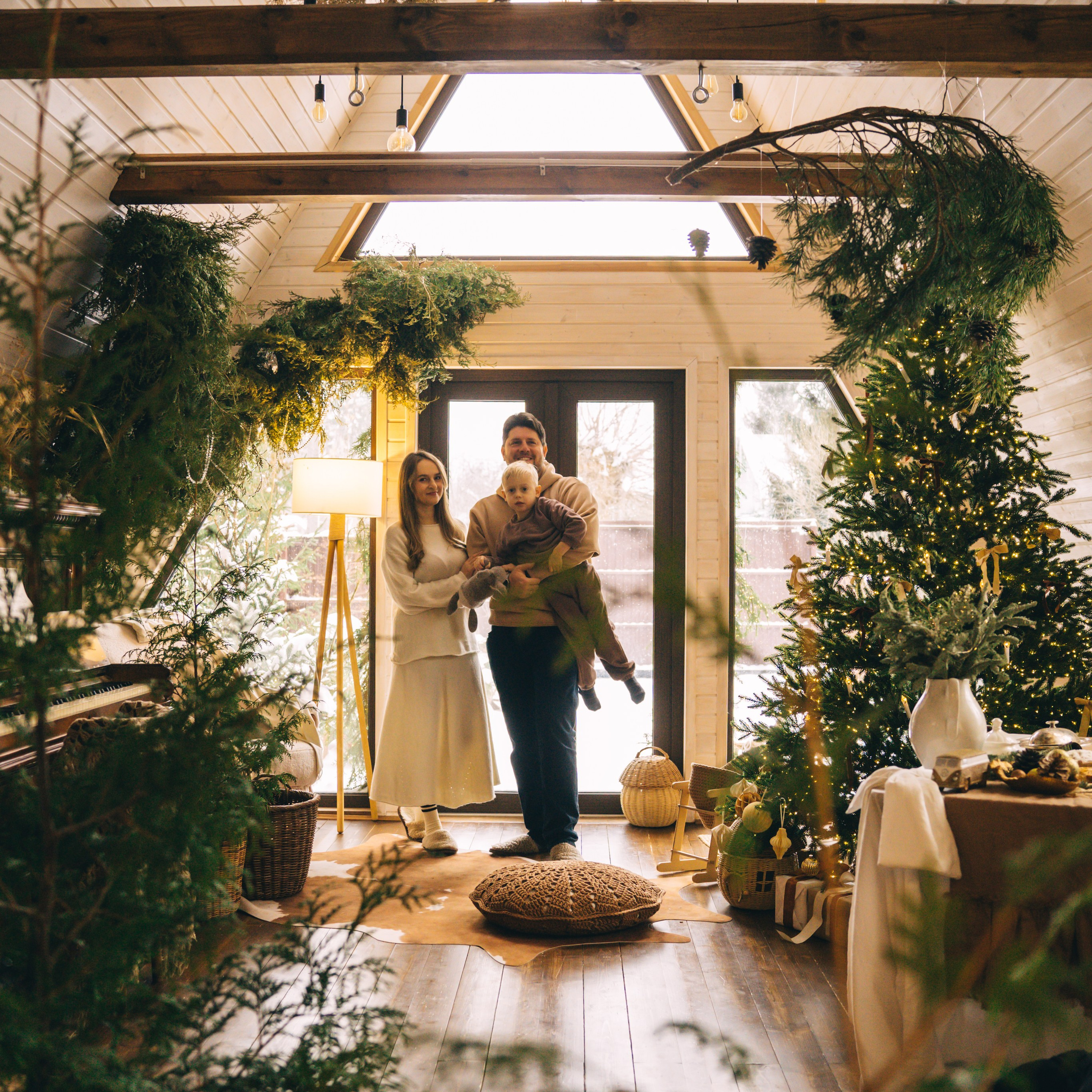 Семейная в домике