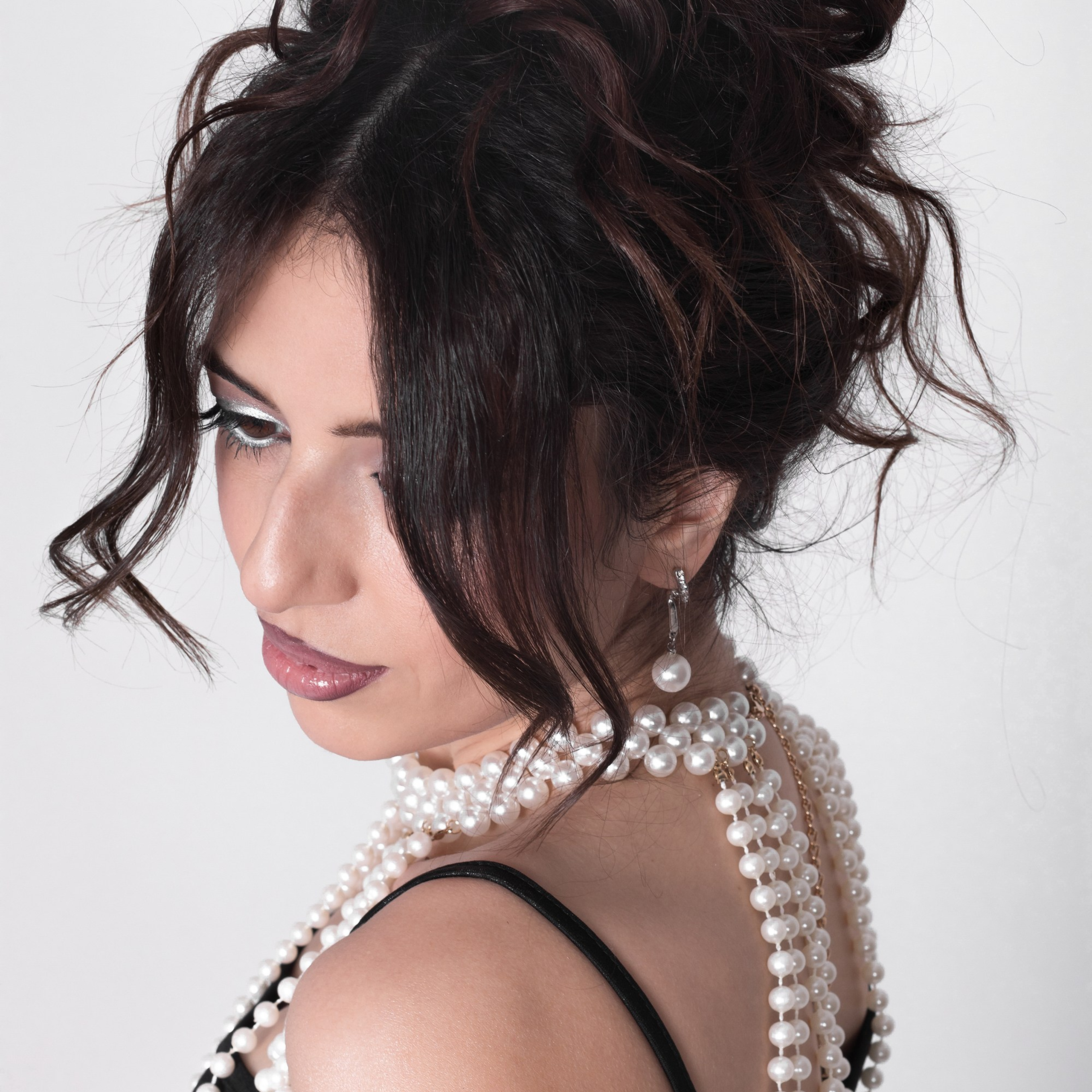 София — стилизованная мной фотосессия для визажиста