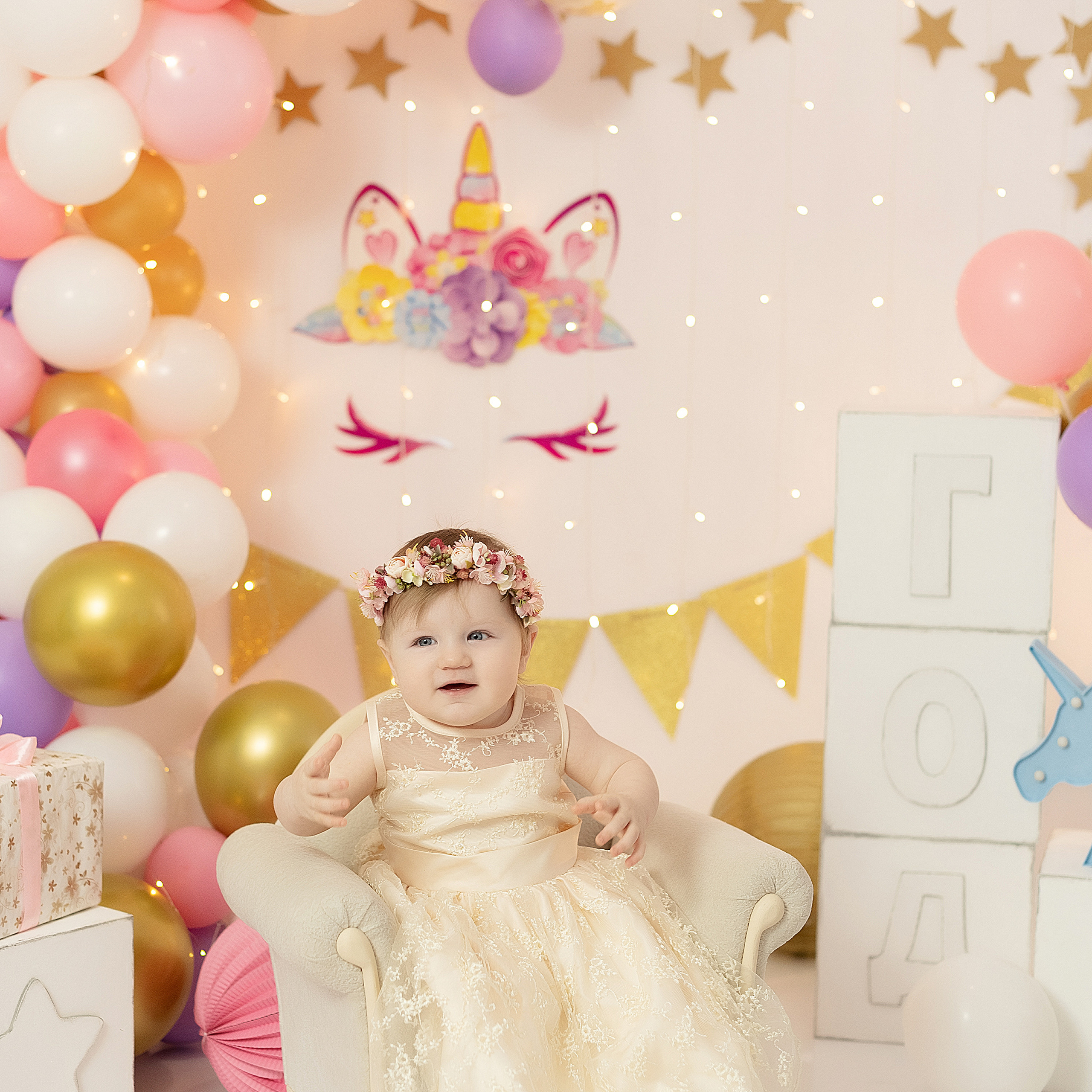 Первый годик Дианочке