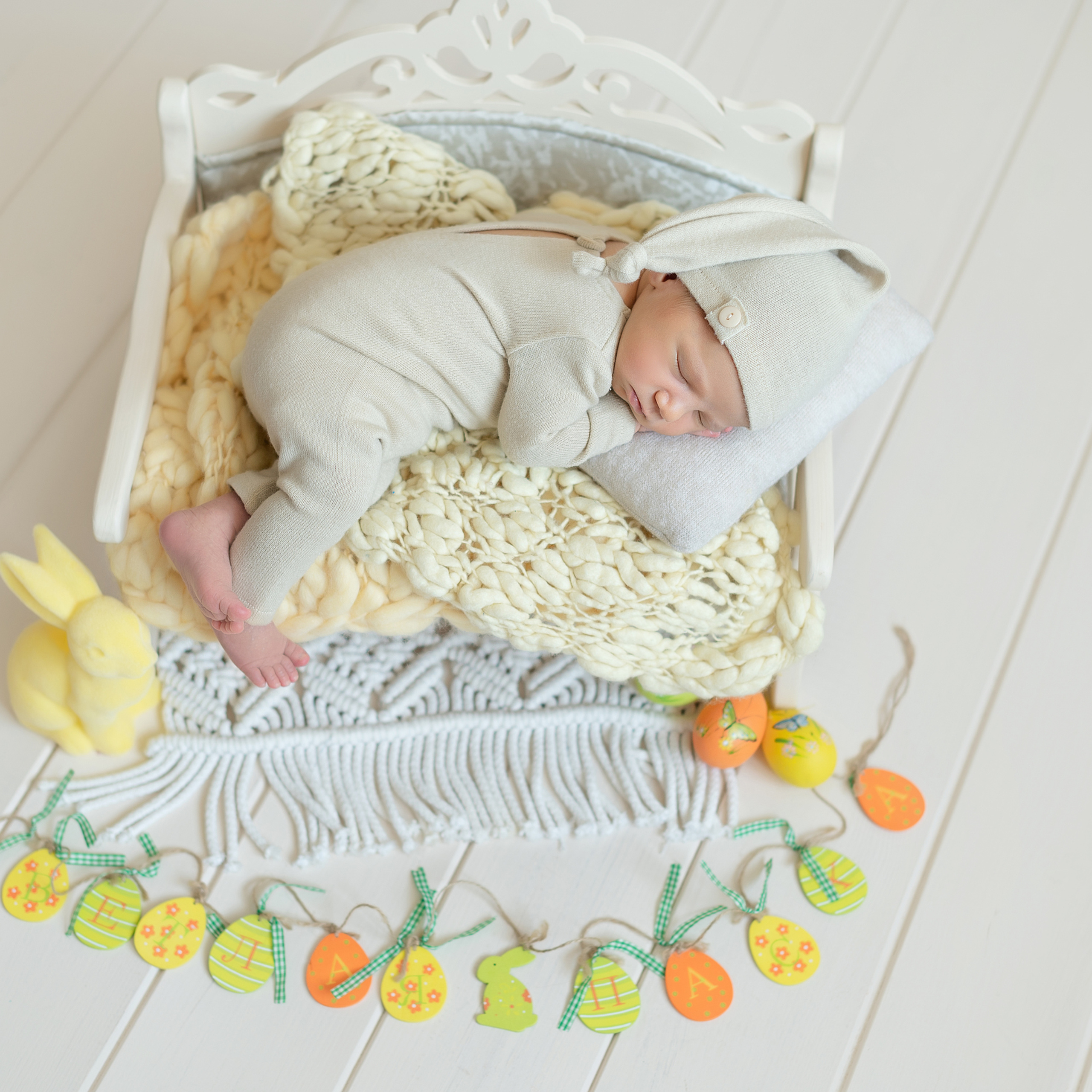 Первая нежная фотосессия малыша Леонида