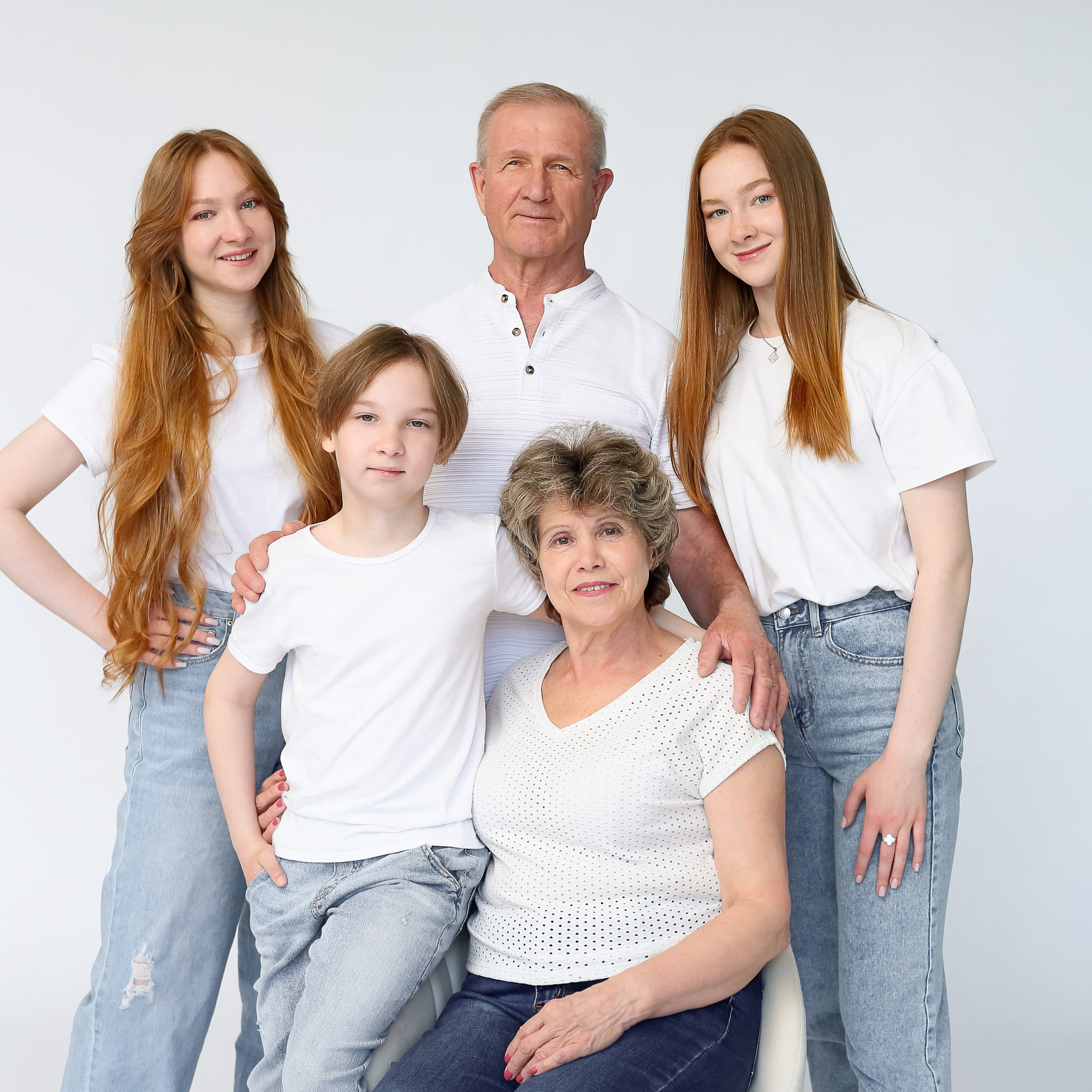 Семейные фотосессии на фотофоне