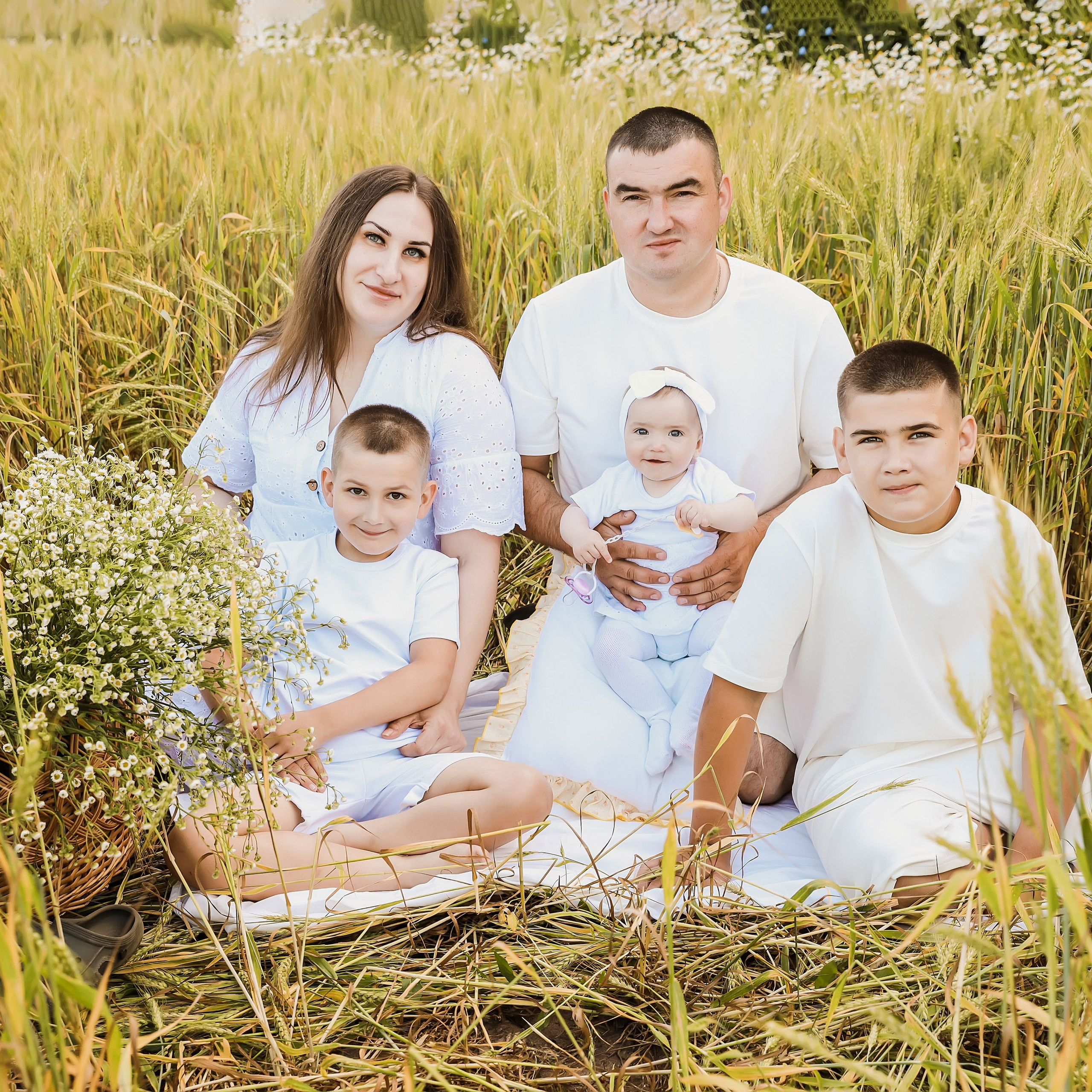 семейная в колосках