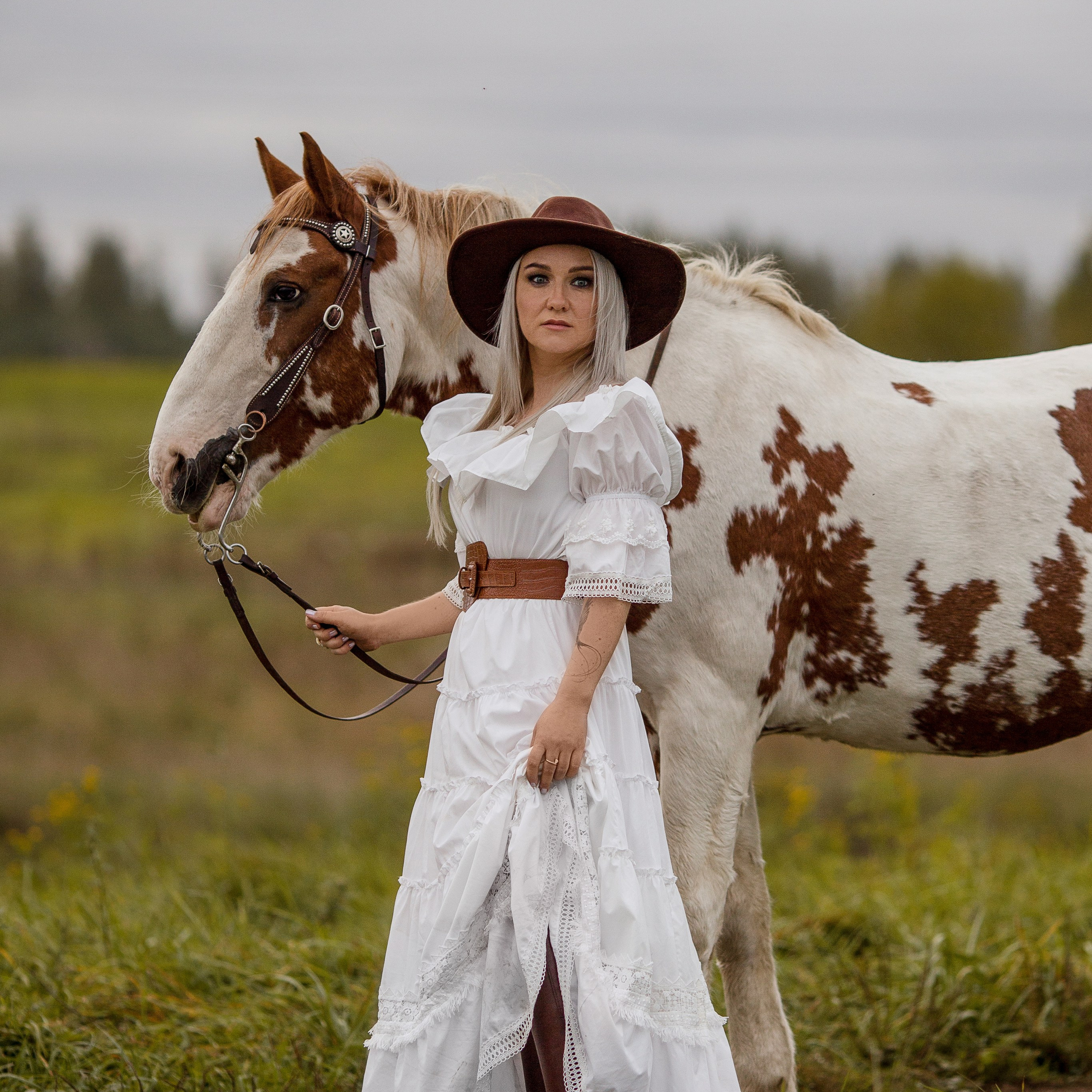 Съёмка на ранчо