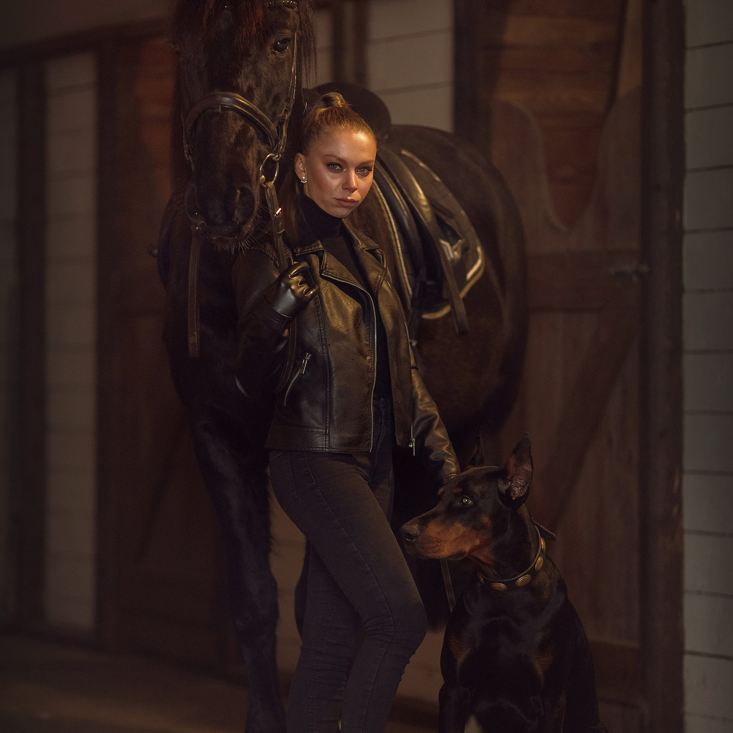 Тася, Эпизод и доберман Фаяз