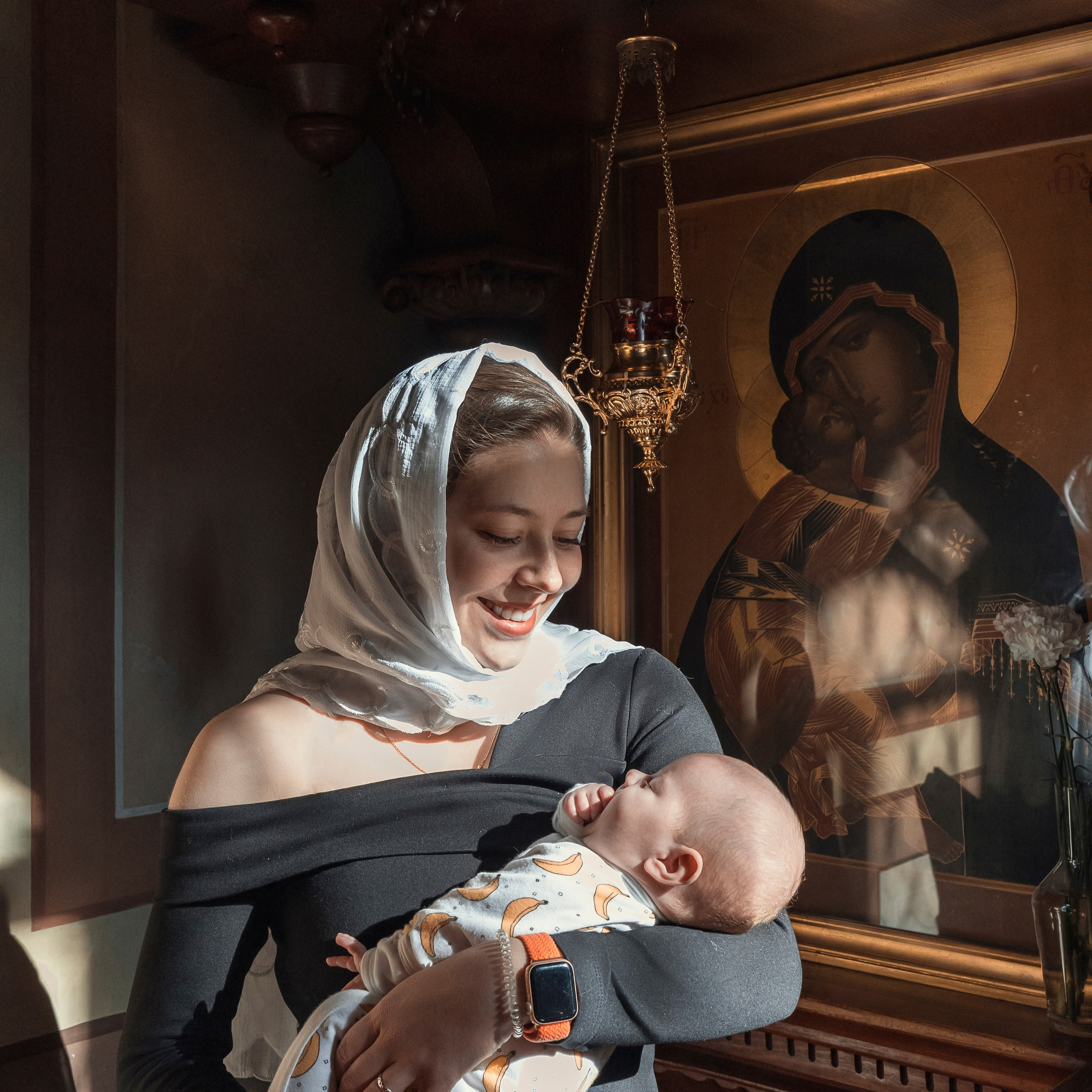 Никольский храм. Крещение Фаины