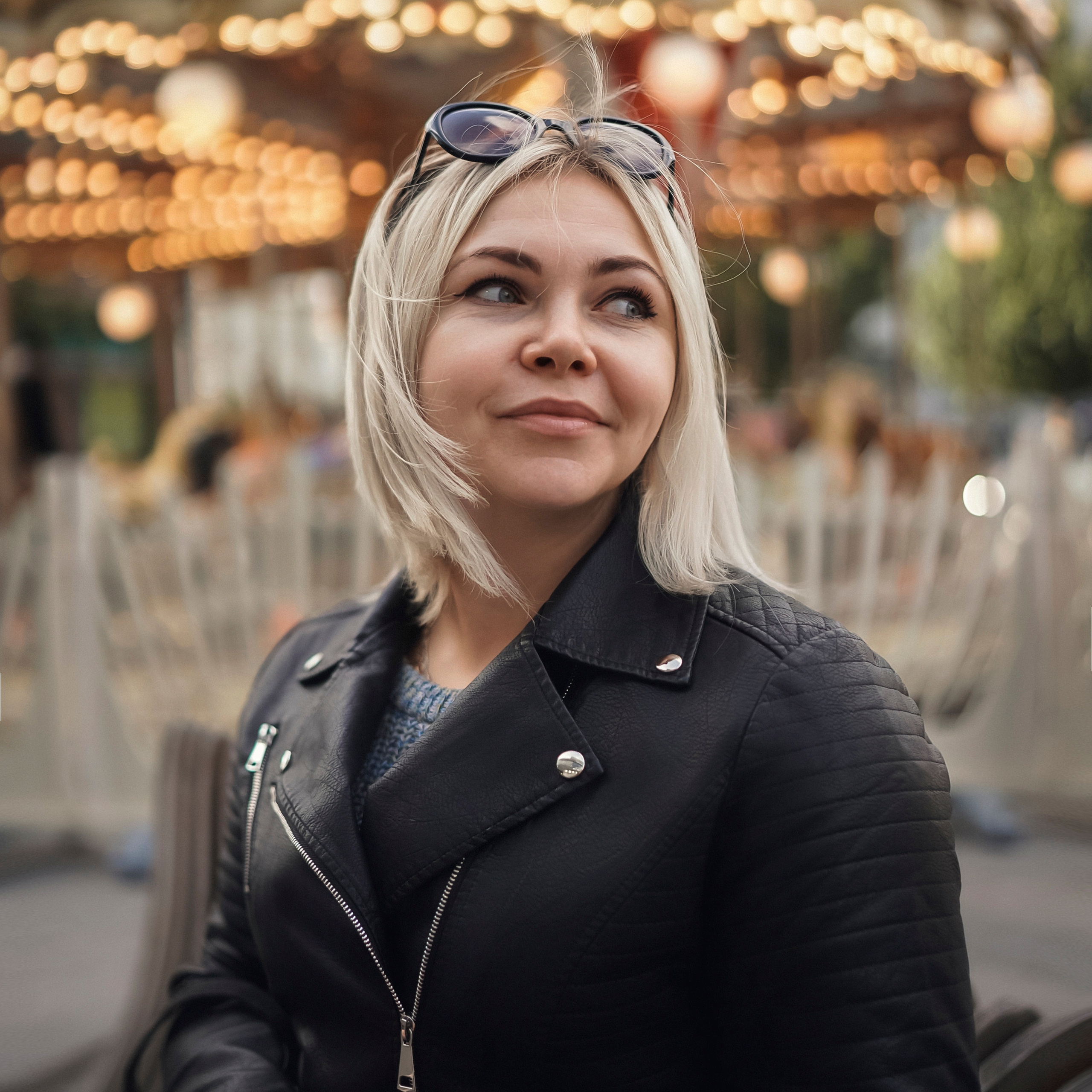 Анна. Съемка в Москве