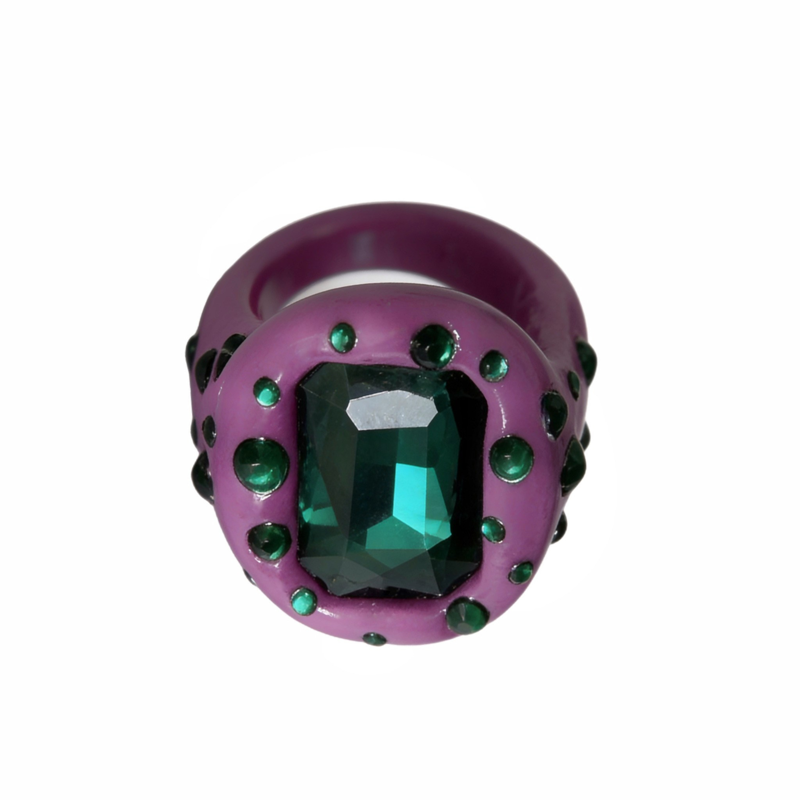 Кольцо НЕФРИТОВЫЙ ВИХРЬ. Bloom Bubbles