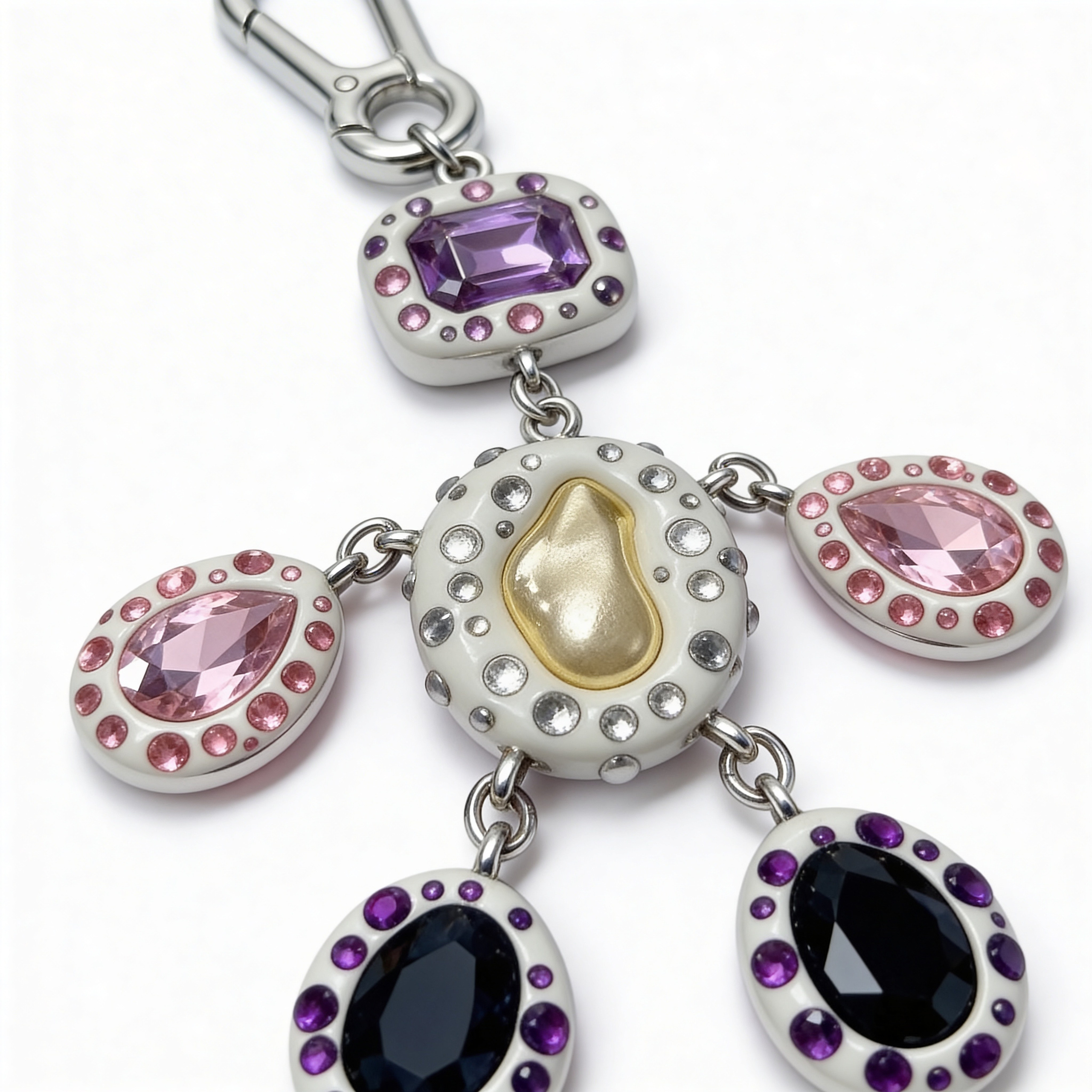 Брелок ЧЕЛОВЕЧЕК В СТРАЗАХ. Bloom Bubbles