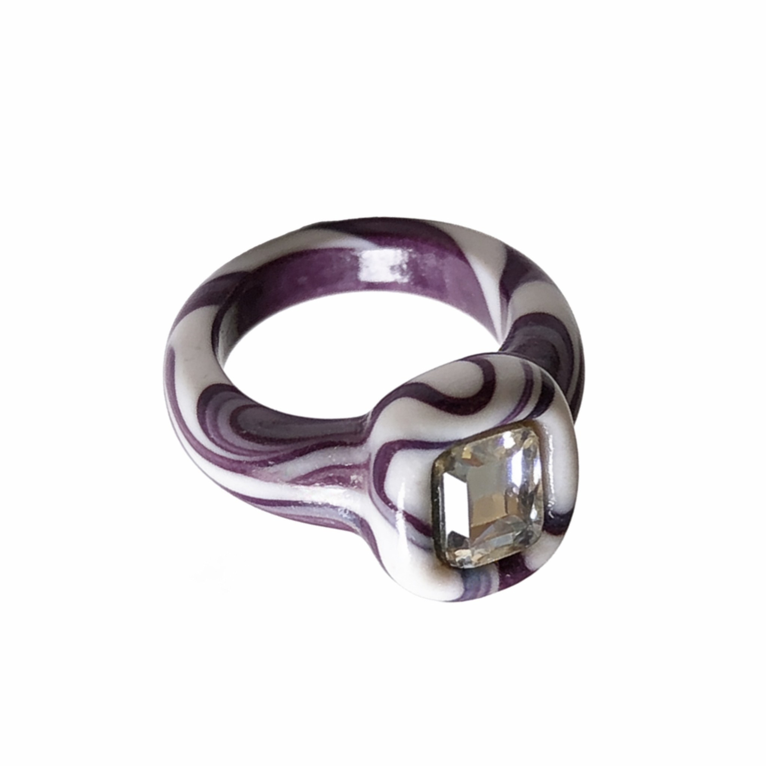 Кольцо ЗЕБРА. Bloom Bubbles