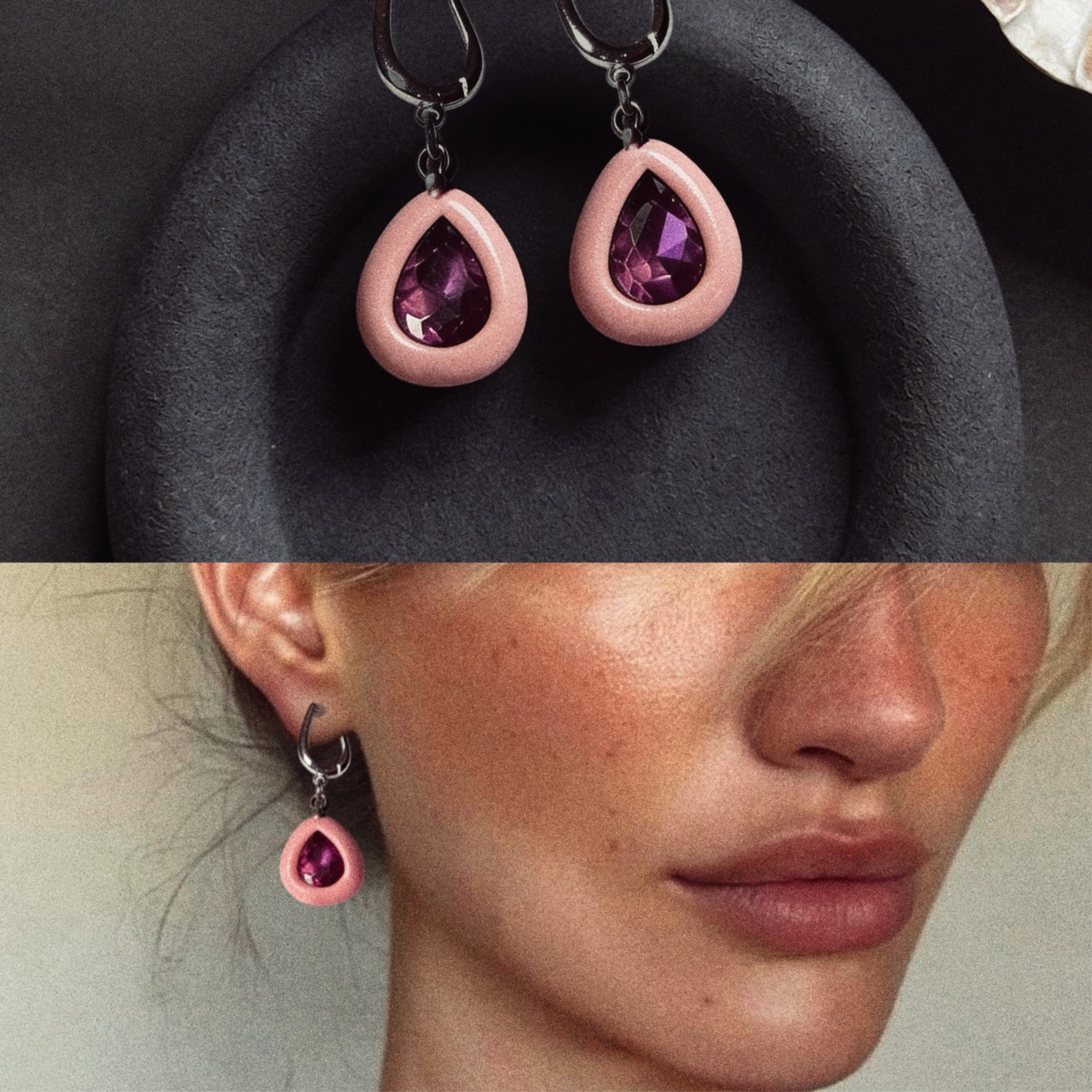 Серьги НЕЖНЯТИНА. Bloom Bubbles