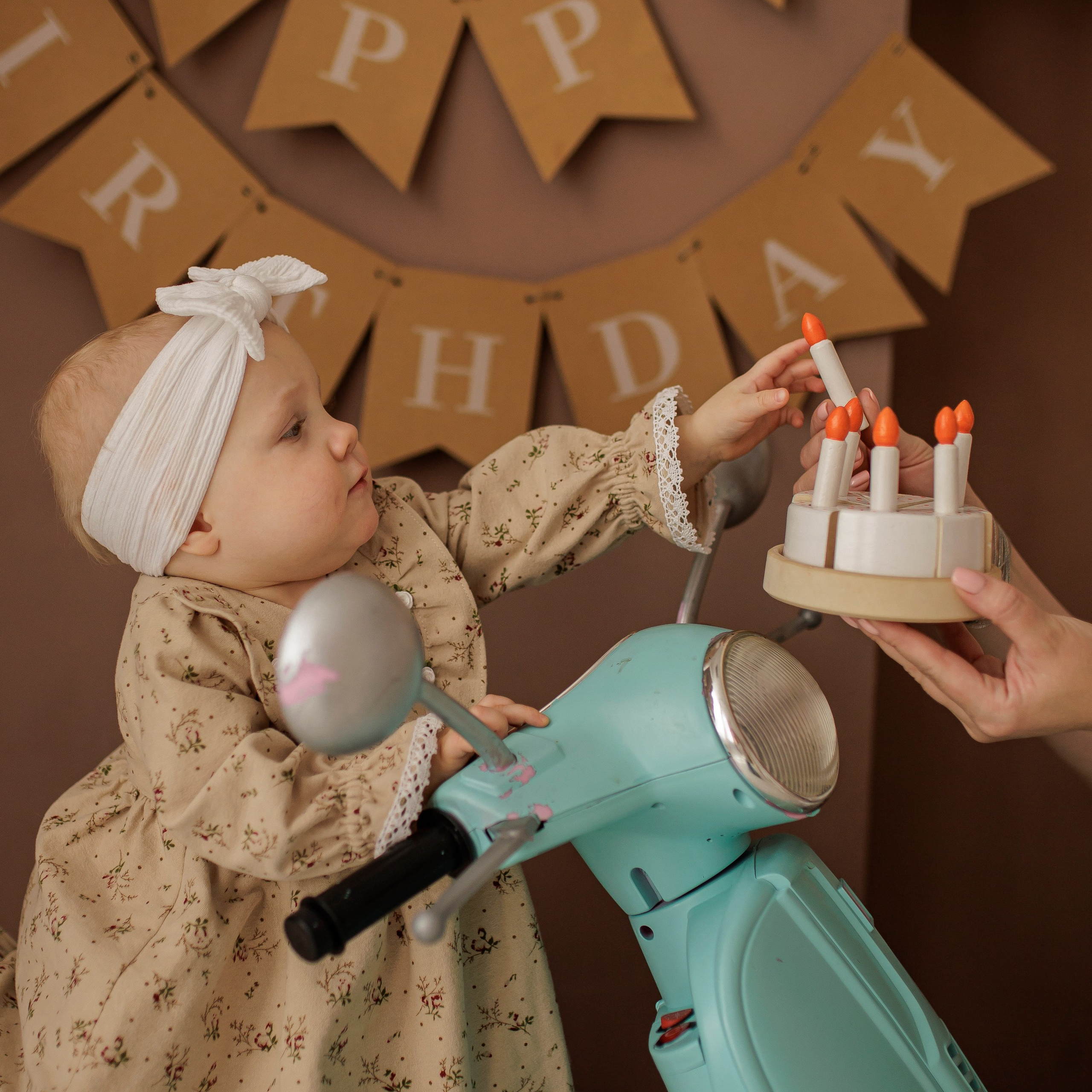 Сьемка годика для Анечки