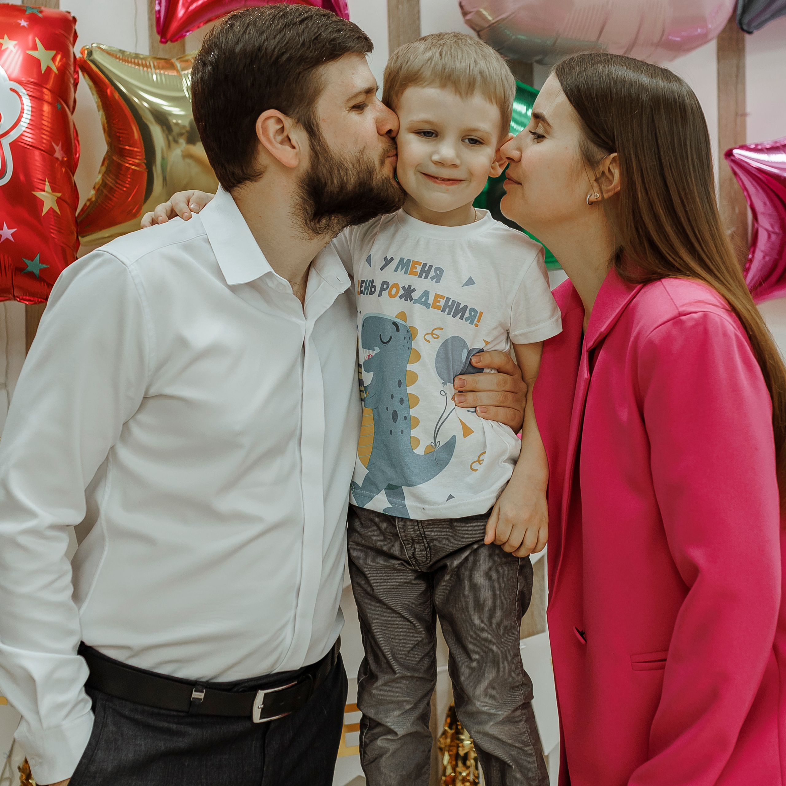 Репортажная съёмка дня рождения