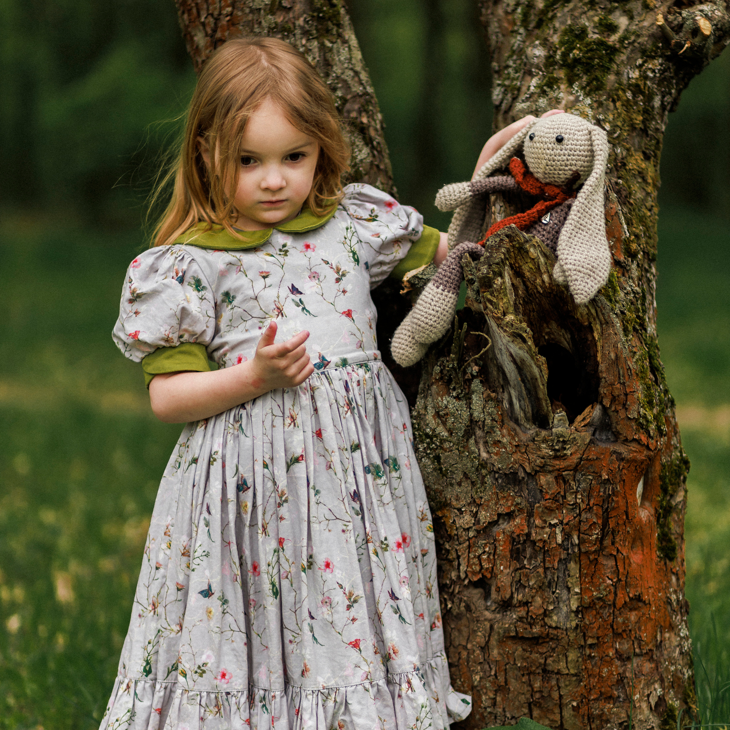 Детская съёмка в парке для Алисы