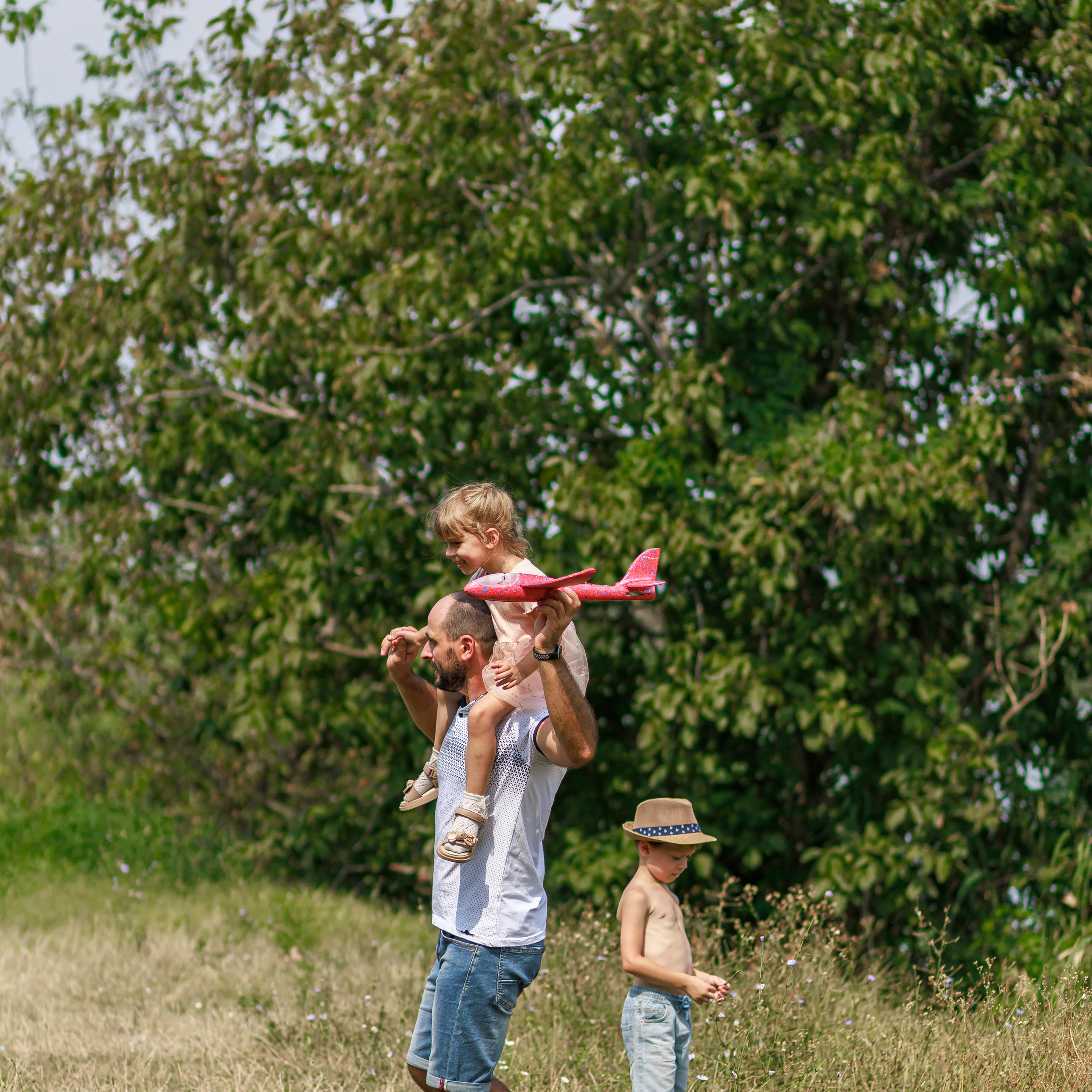 Семейная сьёмка на природе