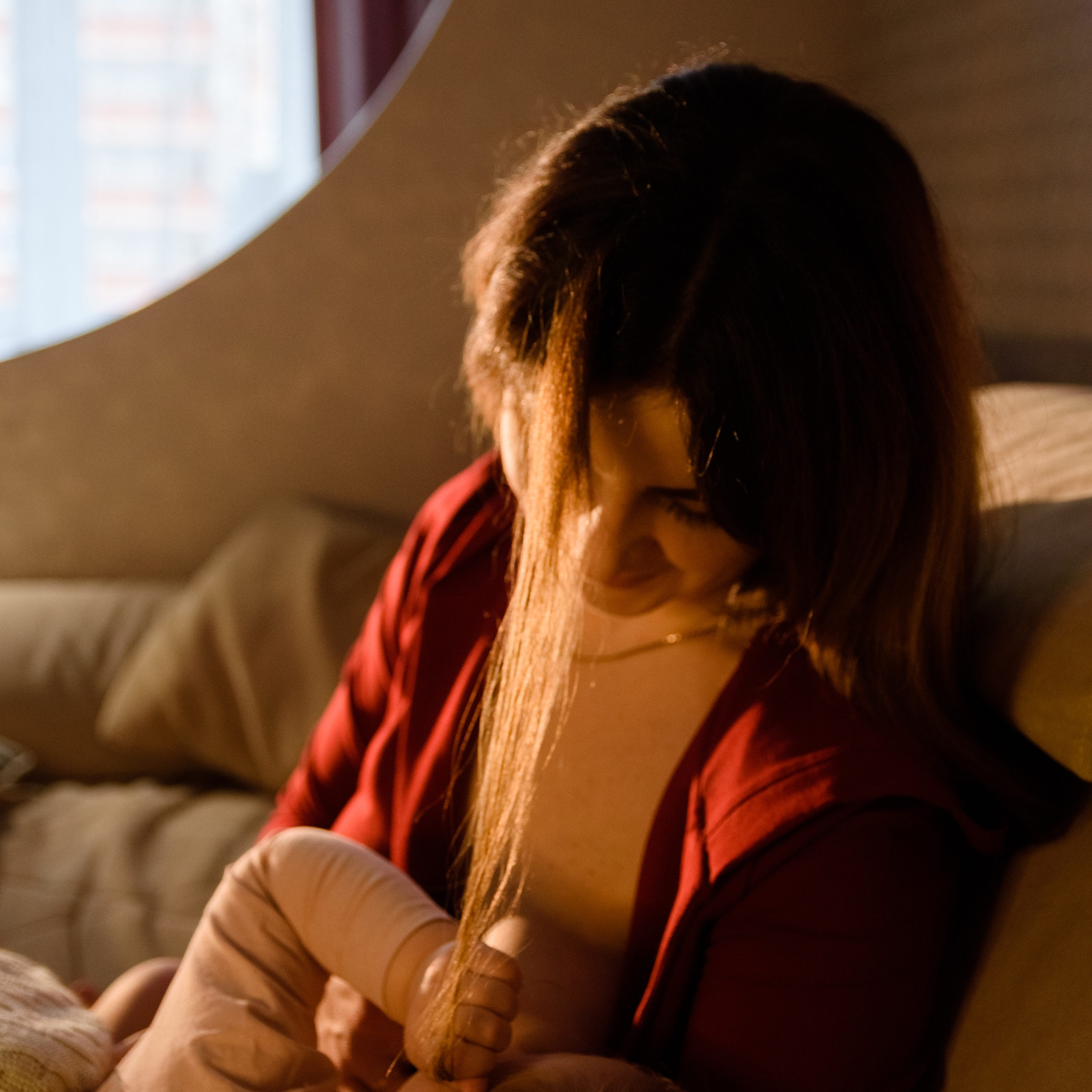 Фотосессия ГВ дома Марина и Эвелина