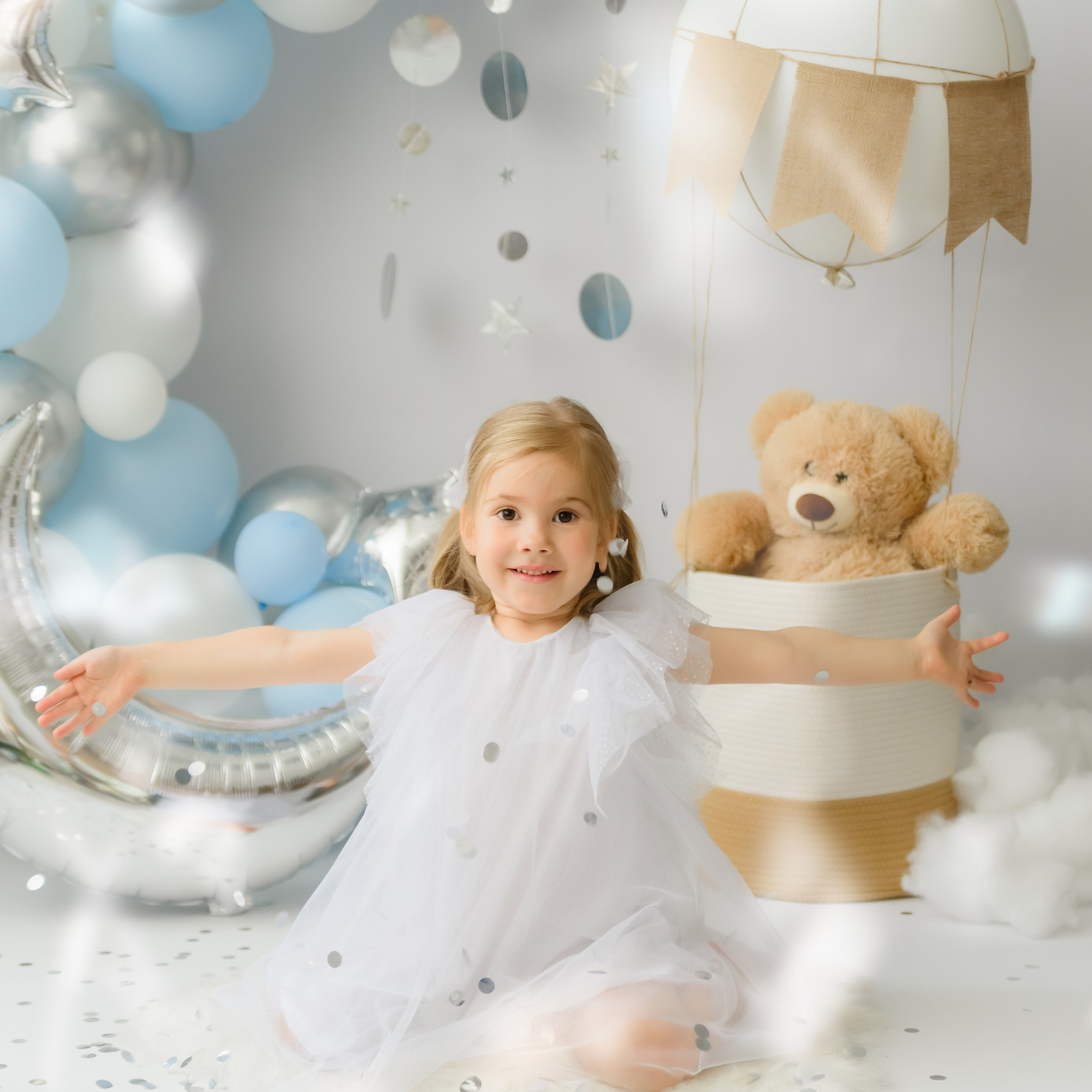 Детская фотосессия «Лунный свет» Полина